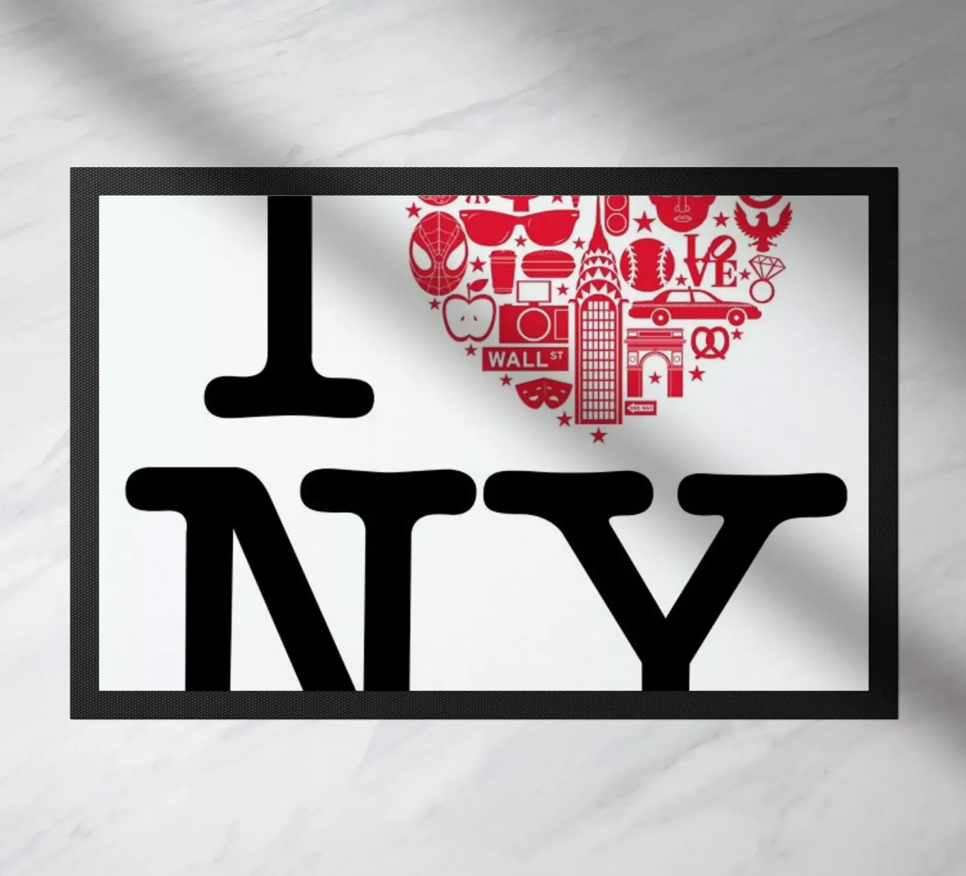 NY Fußmatte von Chris Wharton