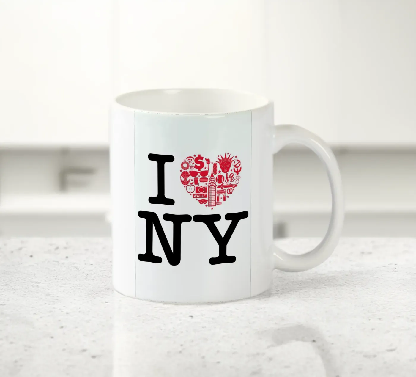 NY ceramic mug by Chris Wharton