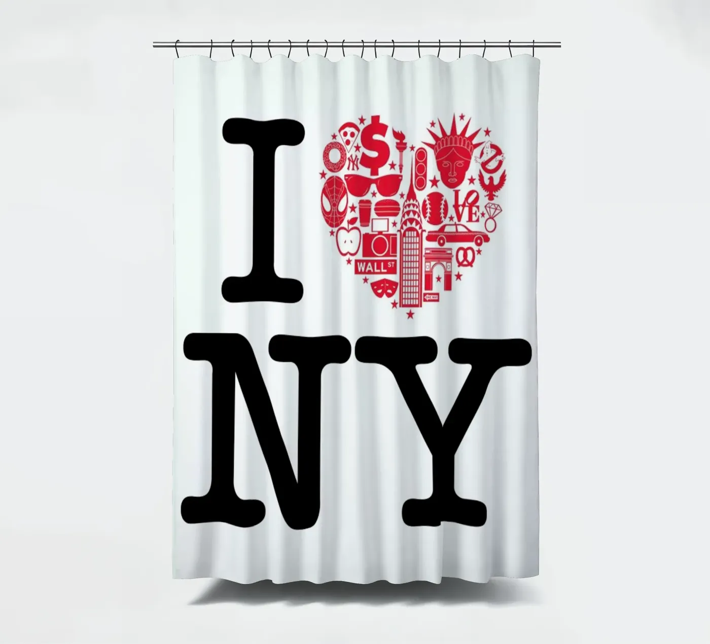 NY douchegordijn van Chris Wharton