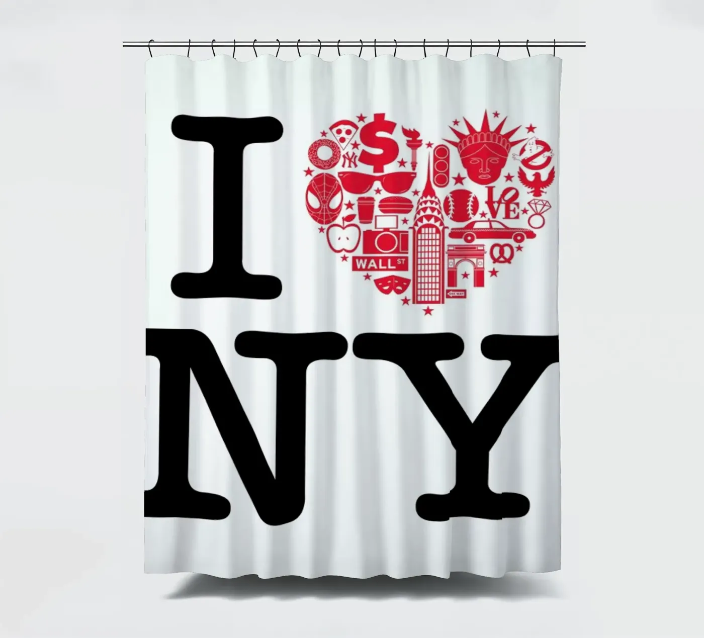 NY douchegordijn van Chris Wharton