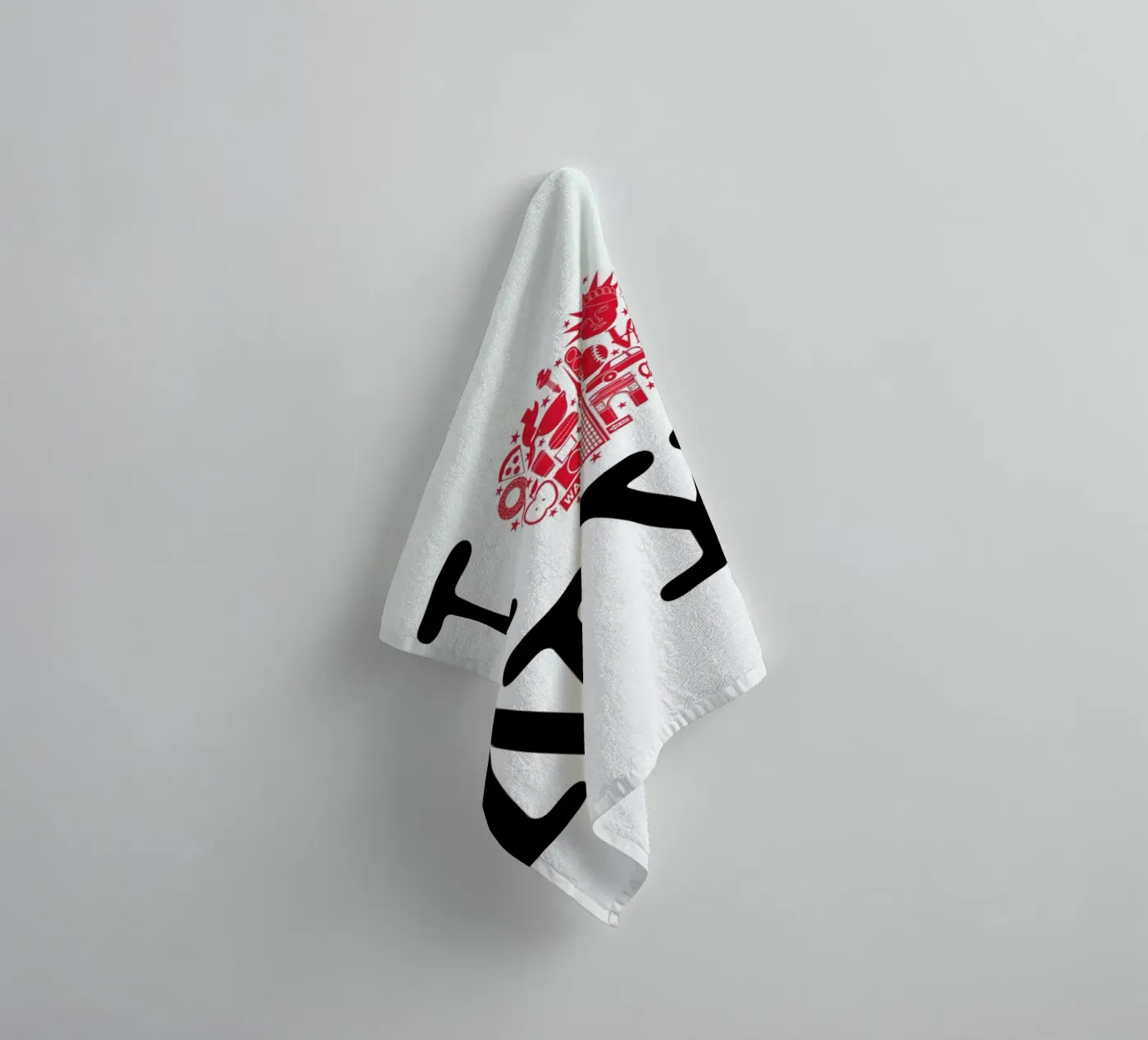 NY badhanddoek van Chris Wharton