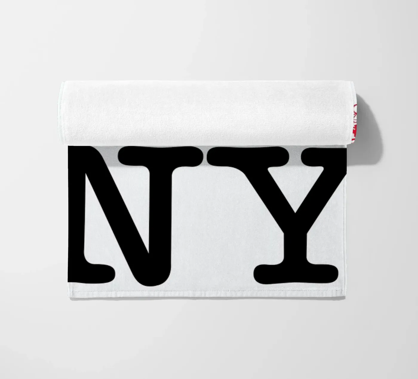 NY beach towel by Chris Wharton