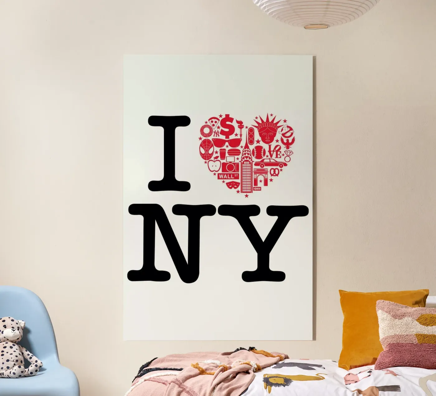 NY Acryl-Glas von Chris Wharton