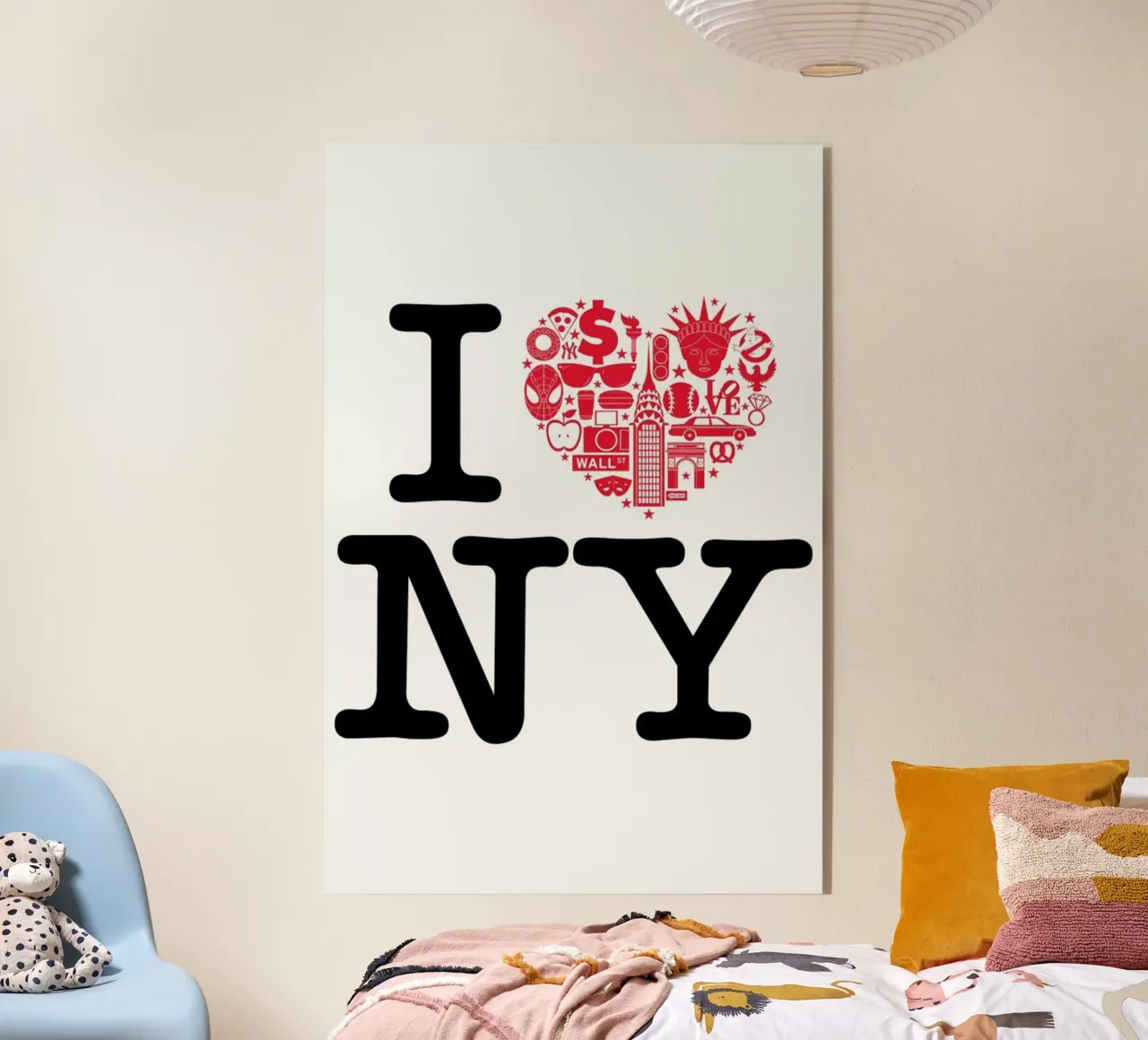 NY Acryl-Glas von Chris Wharton