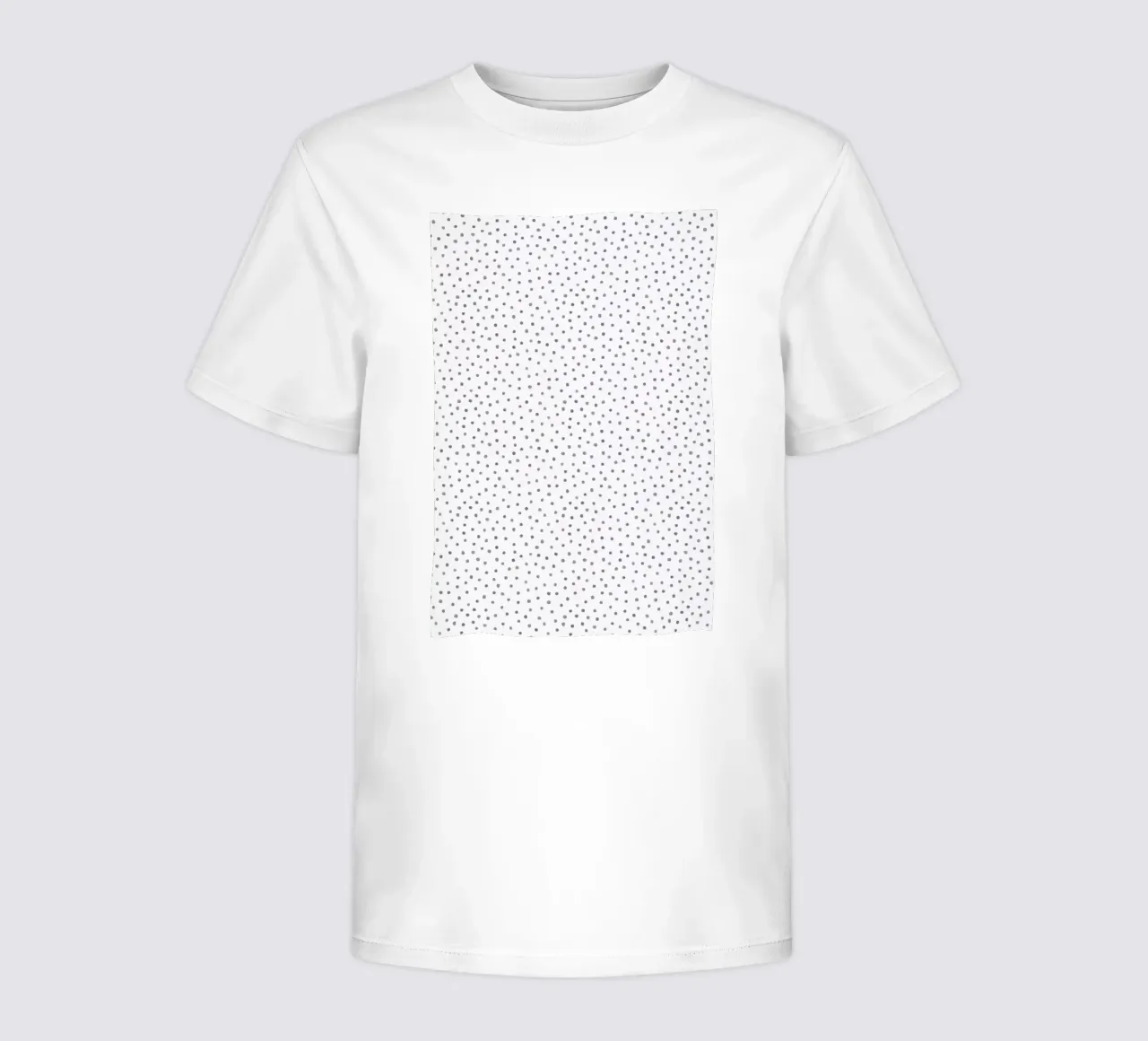 Grey Watercolor Dots kids t-shirt by Kind of Style