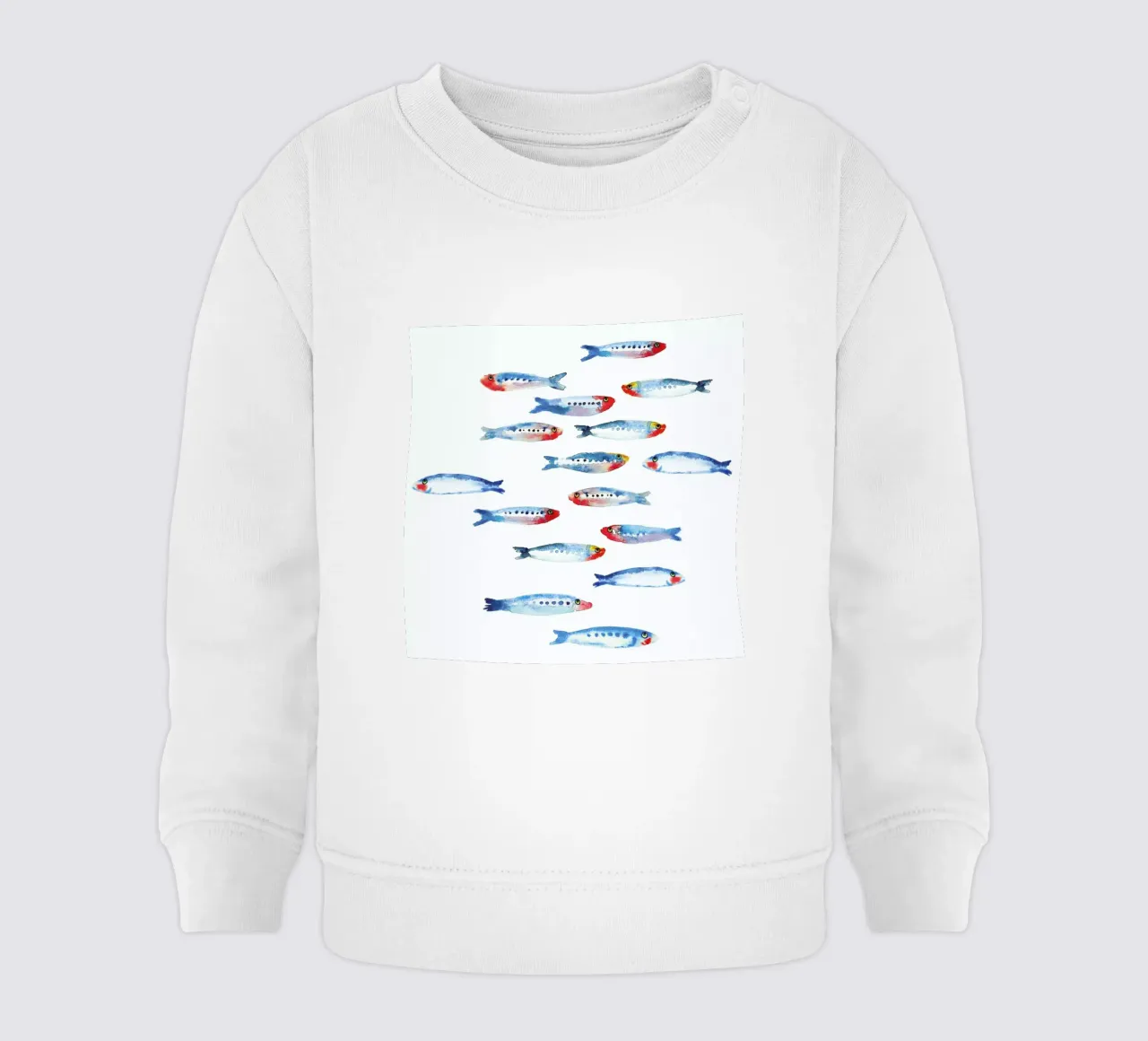 Sardines felpa neonato da Farina Kuklinski