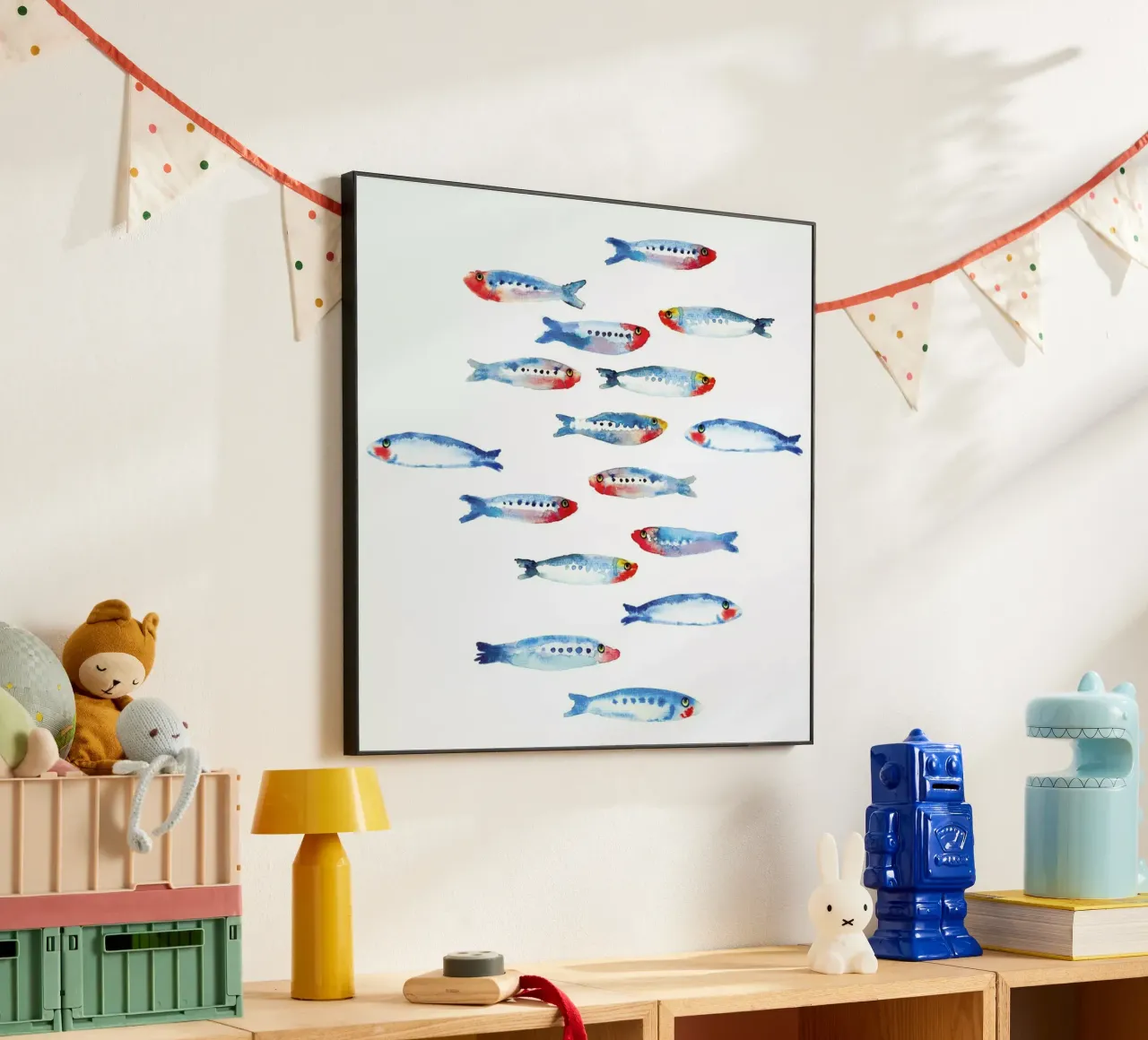 Sardines aluminium-dibond van Farina Kuklinski