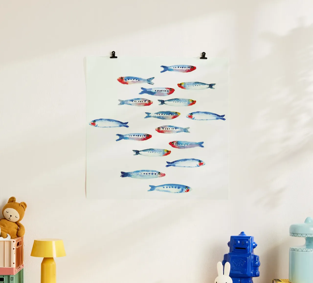 Sardines Poster von Farina Kuklinski