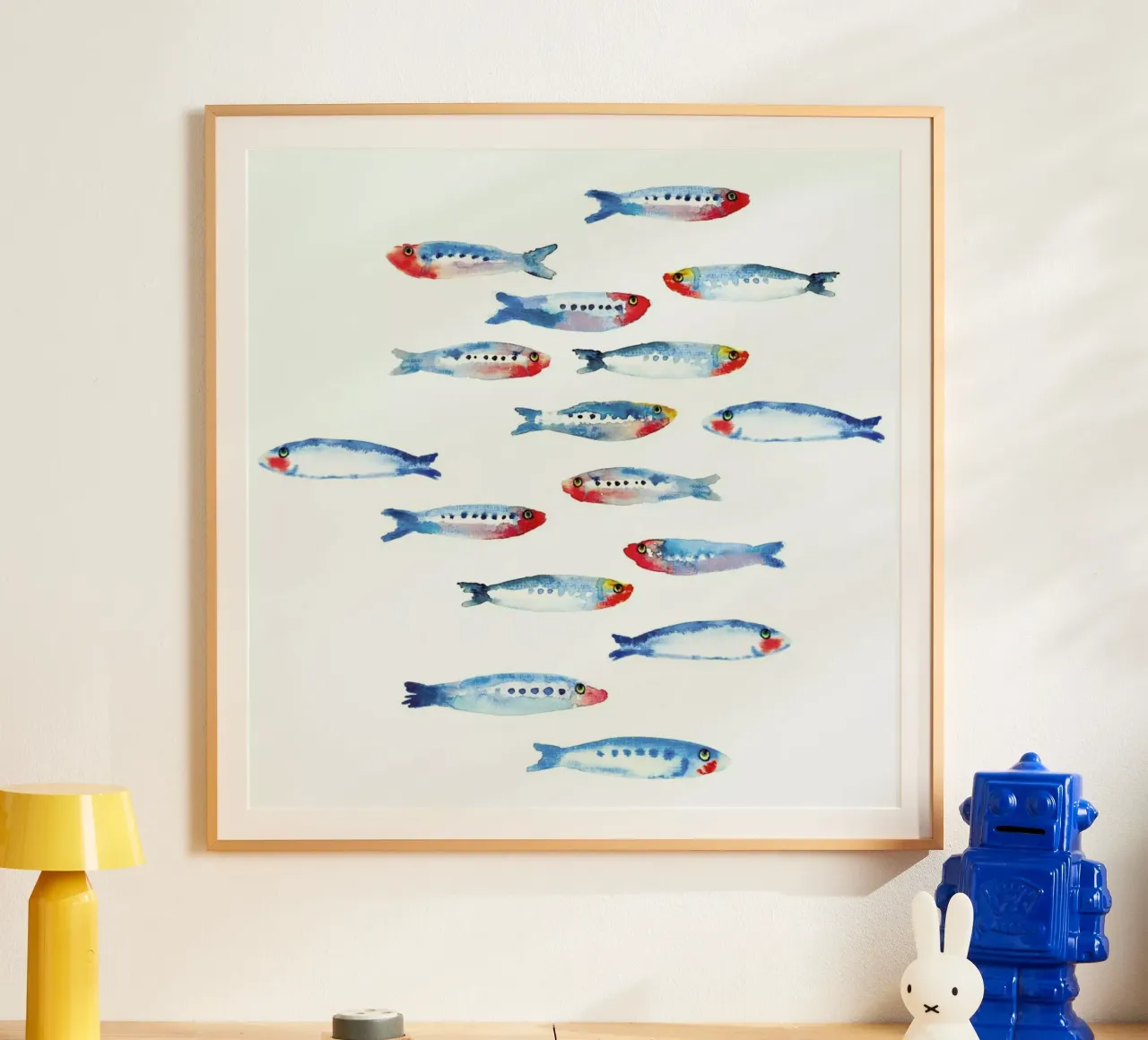 Sardines Poster von Farina Kuklinski