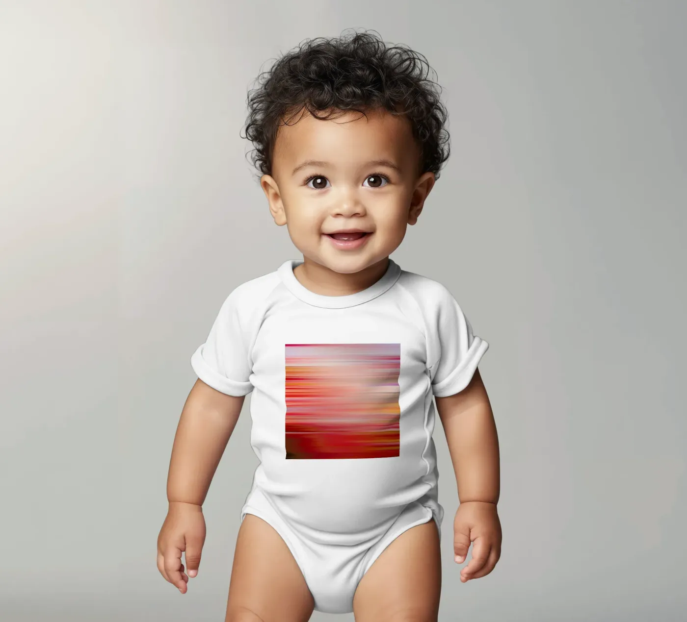 Cherry Tree Kurzarm Babybody von JaySan Studio