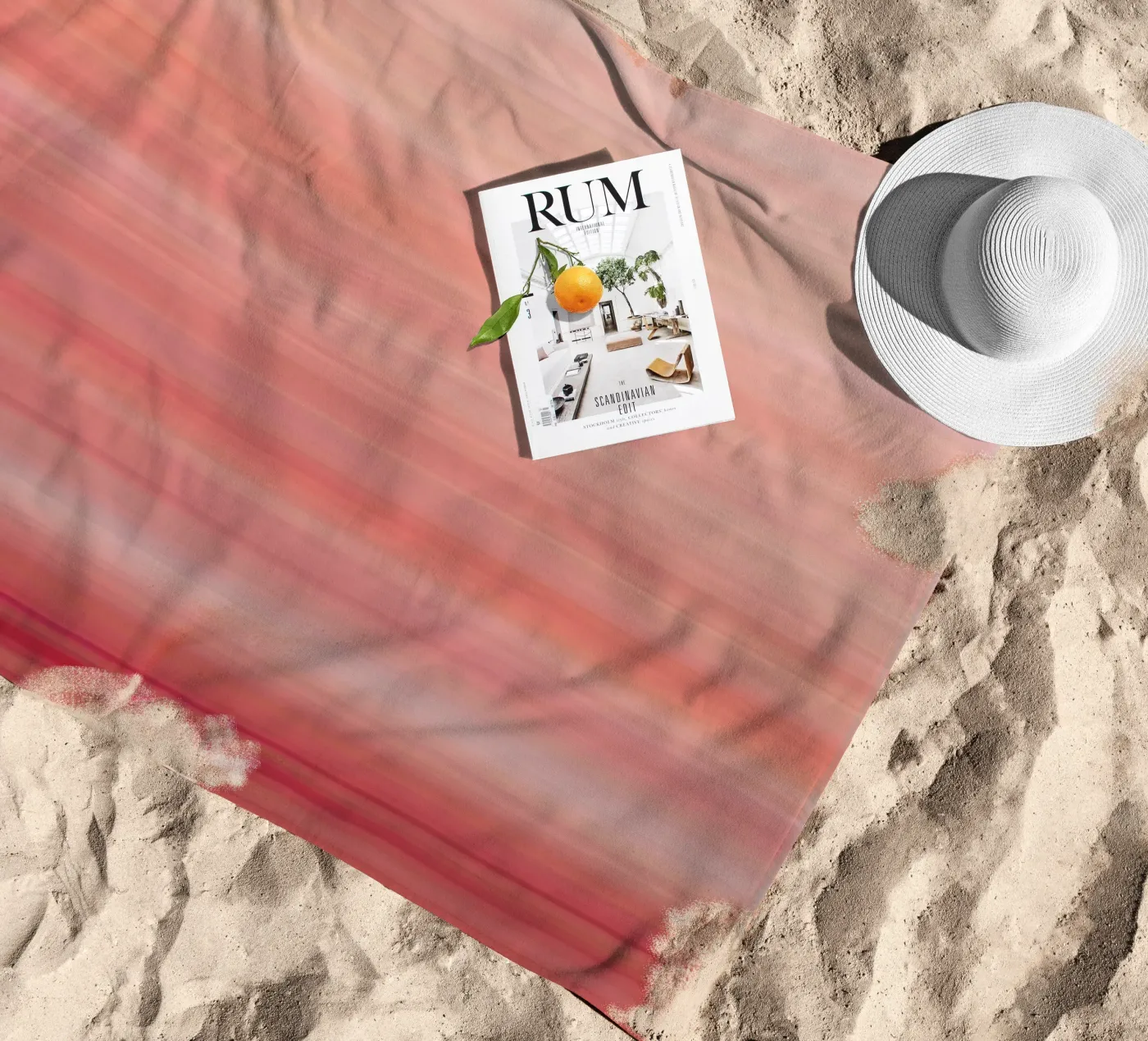 Cherry Tree Strandtuch von JaySan Studio