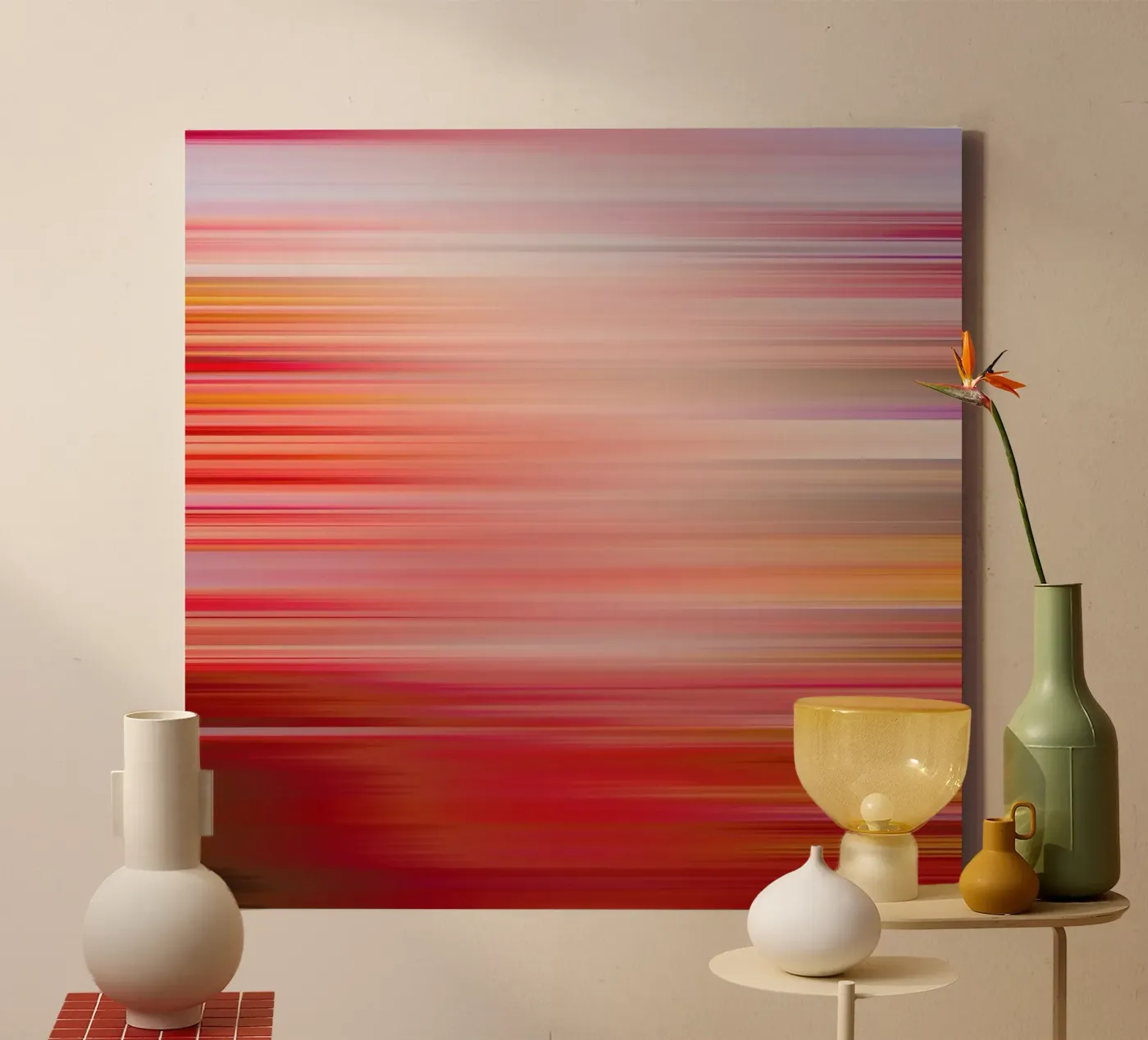 Cherry Tree canvas by JaySan Studio