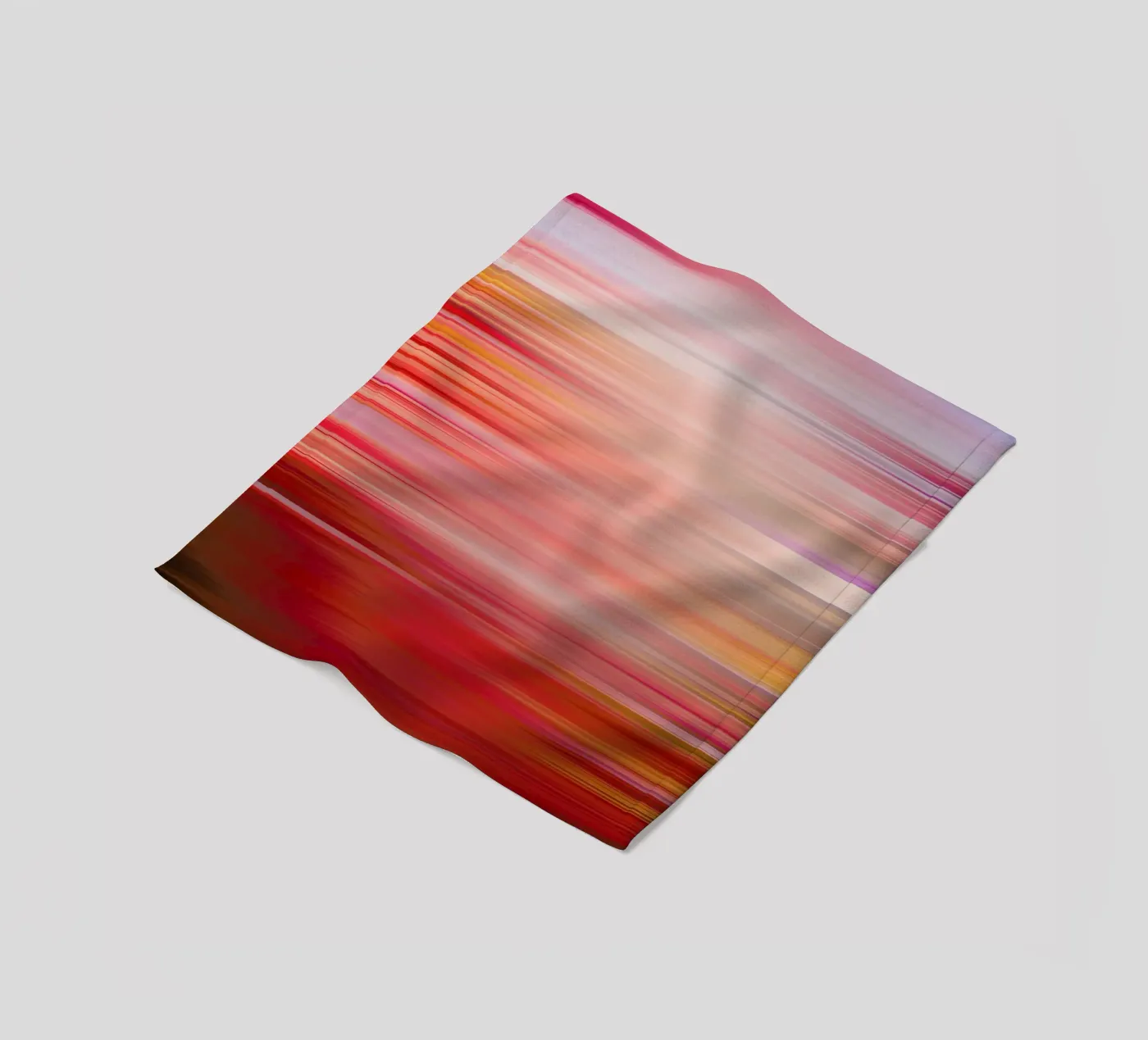 Cherry Tree fleece blanket by JaySan Studio