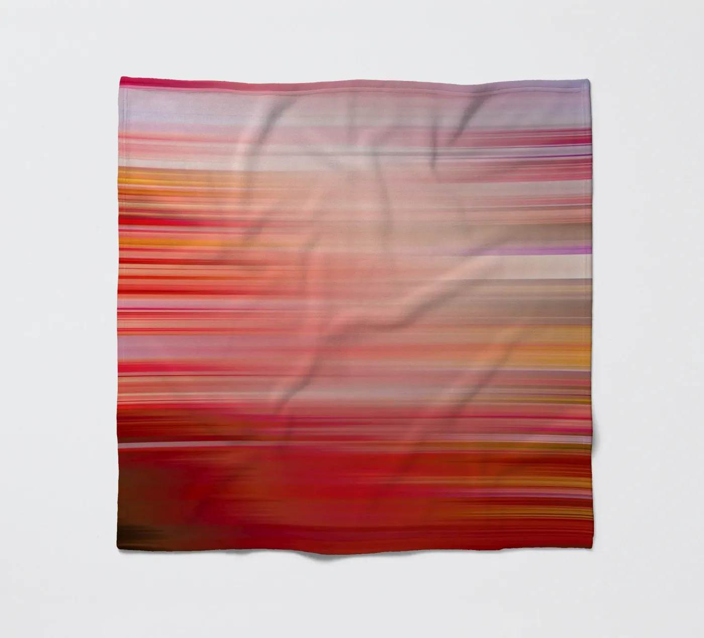 Cherry Tree fleece blanket by JaySan Studio