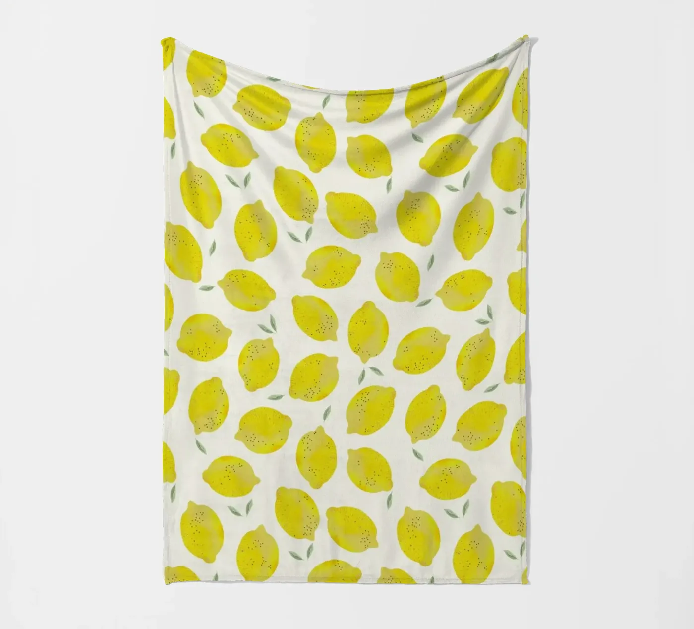 Lemon Fleecedecke von Kind of Style