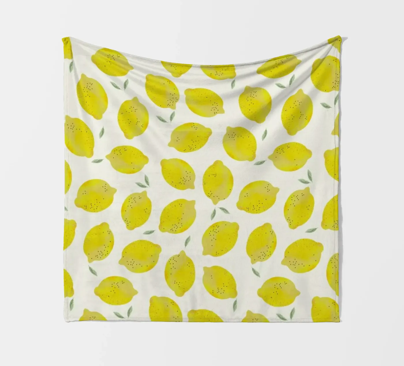 Lemon Fleecedecke von Kind of Style