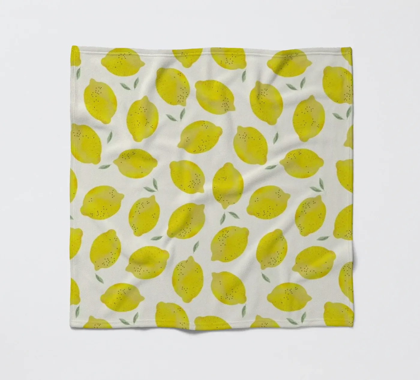 Lemon Fleecedecke von Kind of Style