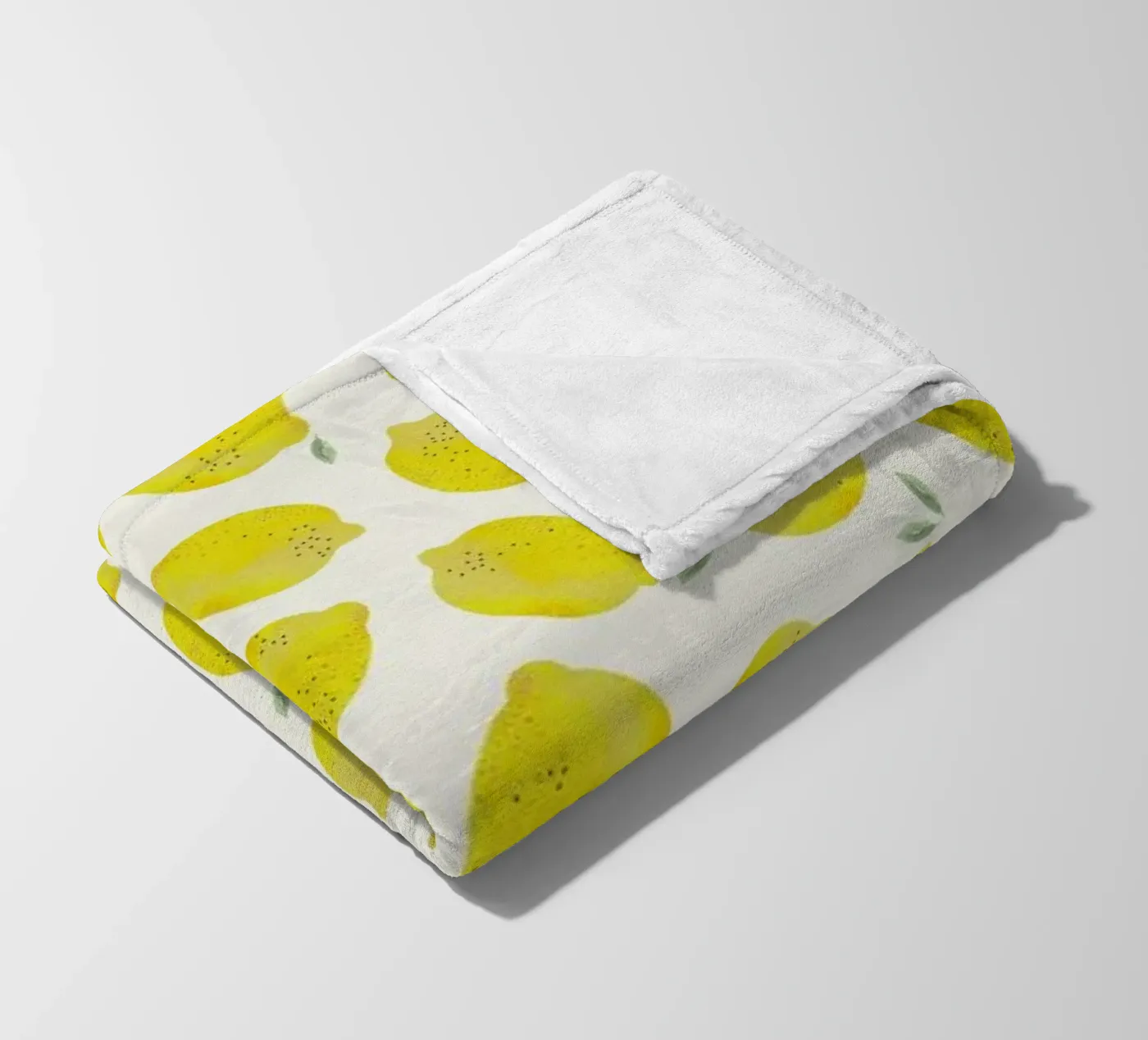 Lemon Fleecedecke von Kind of Style