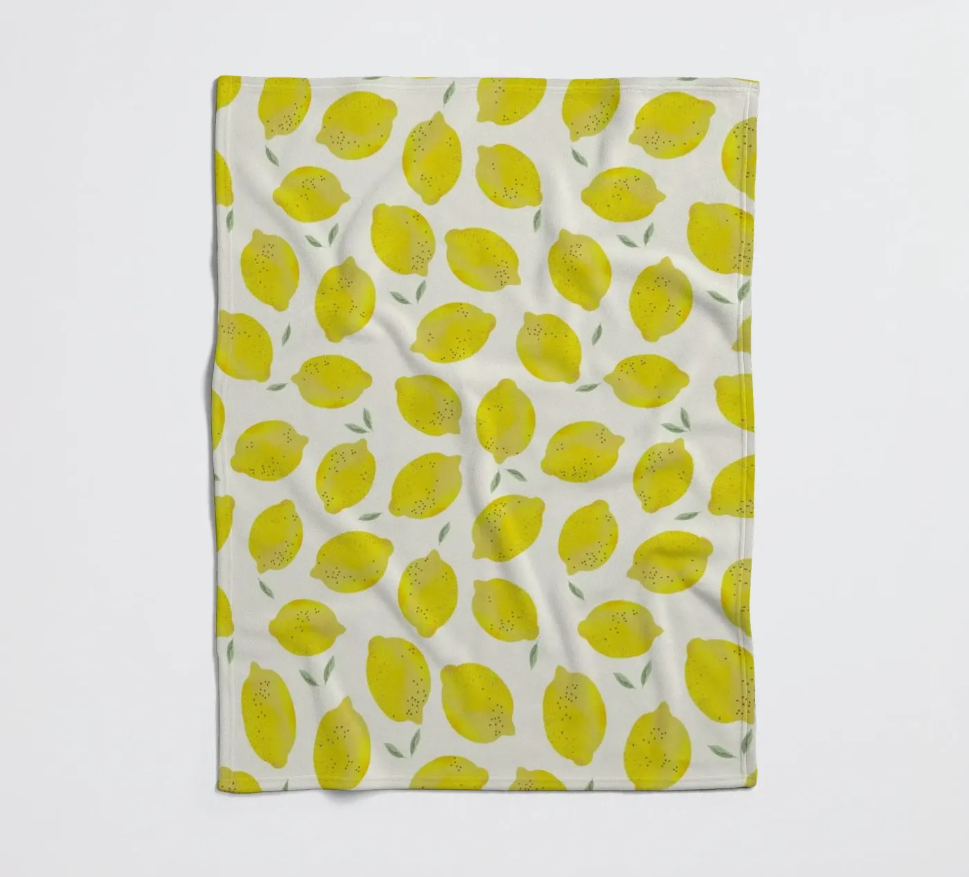 Lemon Fleecedecke von Kind of Style