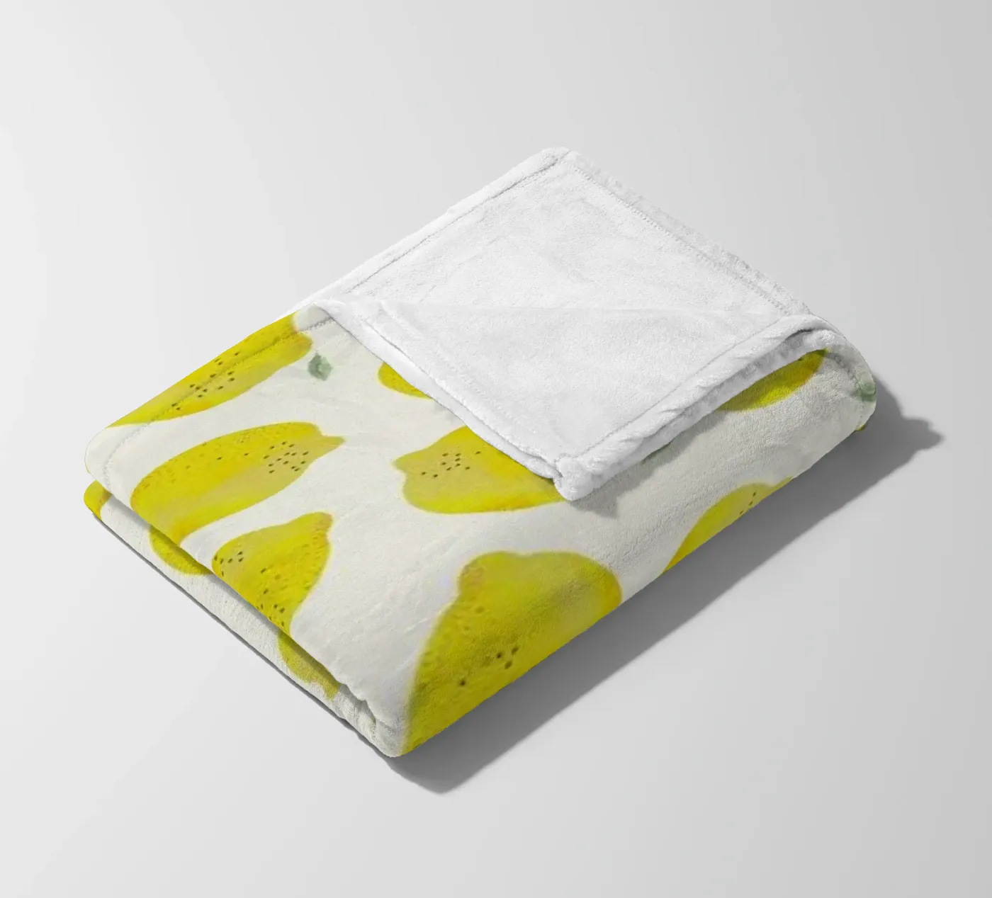 Lemon Fleecedecke von Kind of Style