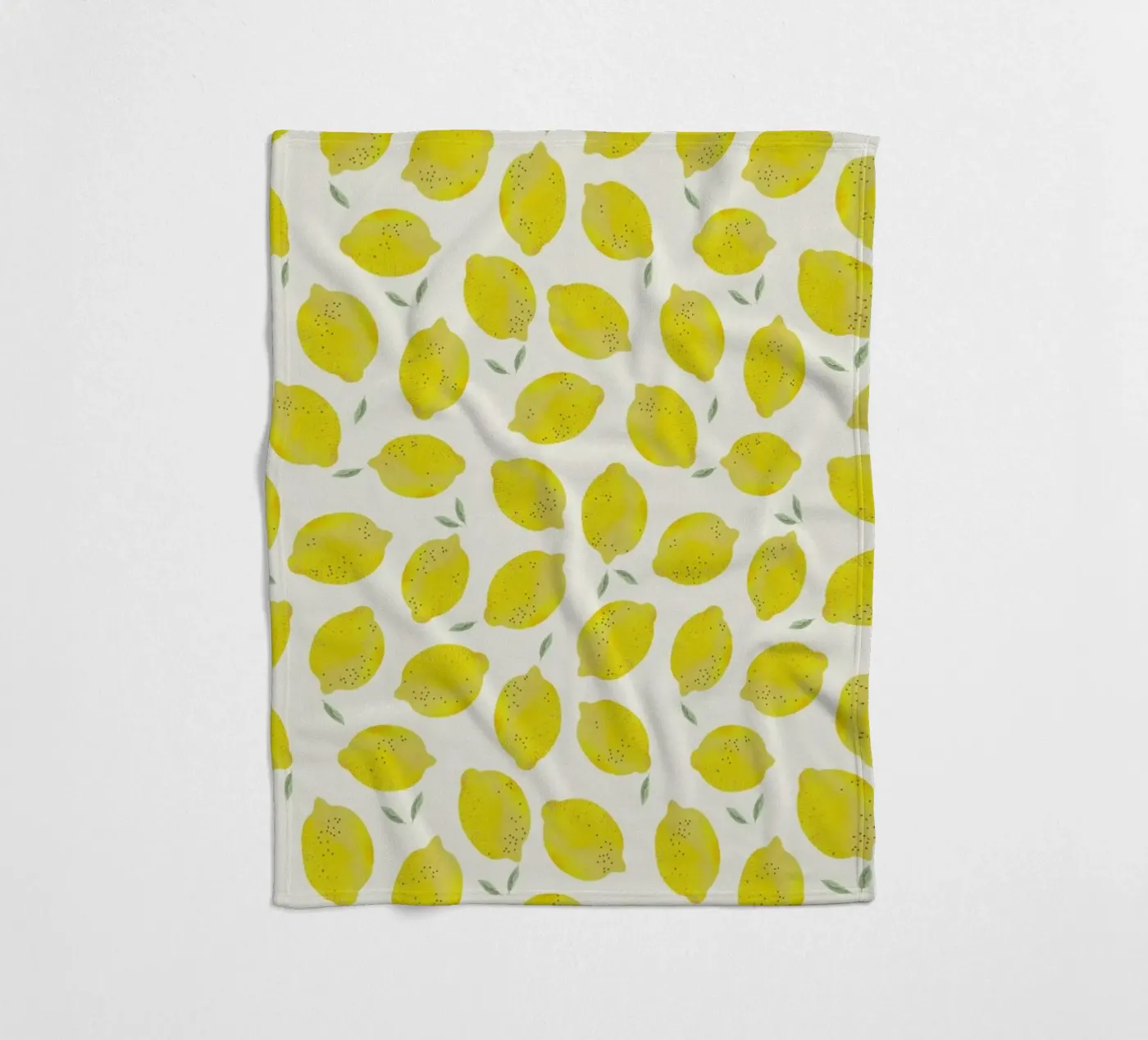 Lemon Fleecedecke von Kind of Style