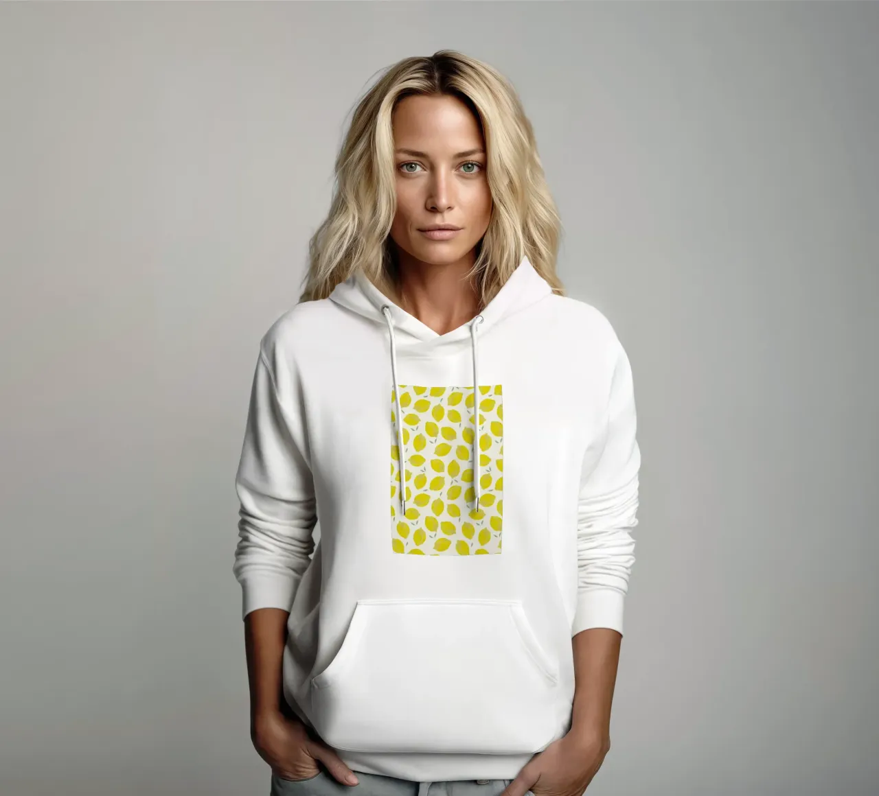 Lemon sudadera con capucha de Kind of Style