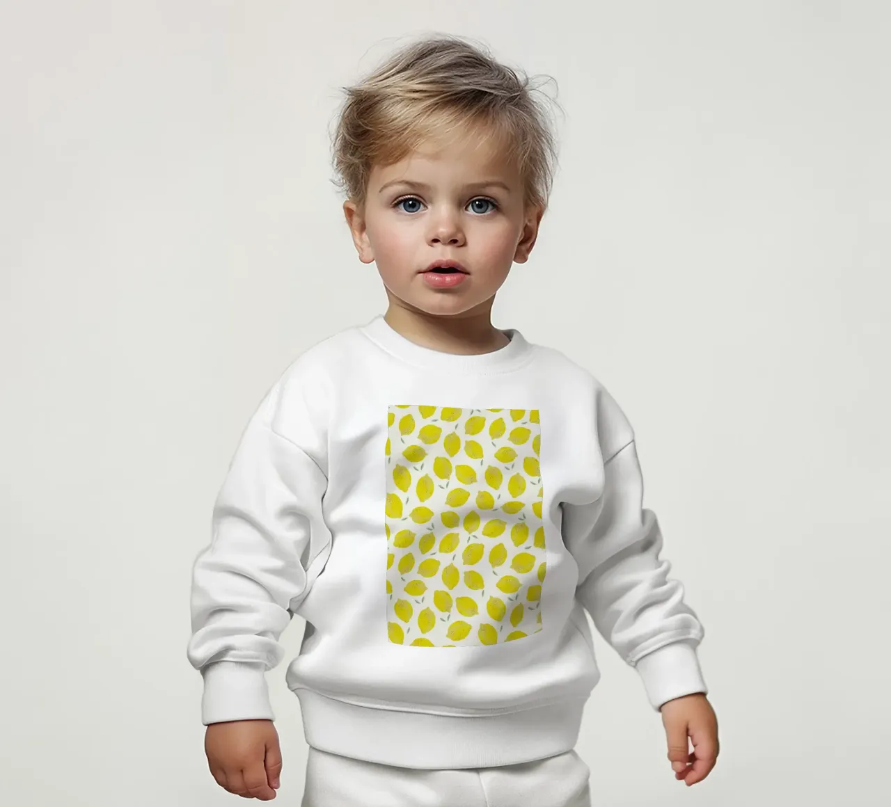 Lemon felpa neonato da Kind of Style