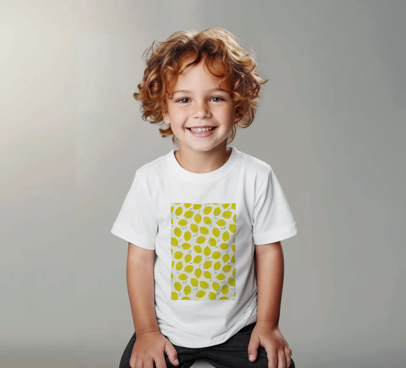 Lemon kinder t-shirt van Kind of Style