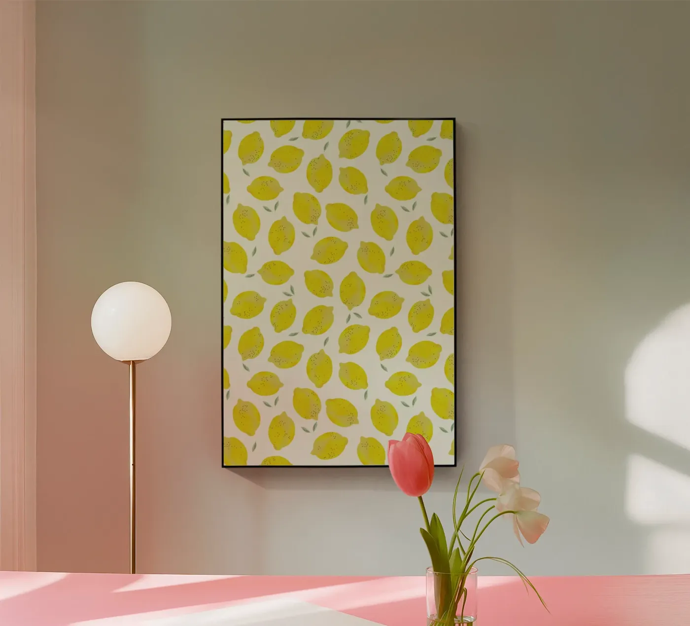 Lemon Acryl-Glas von Kind of Style