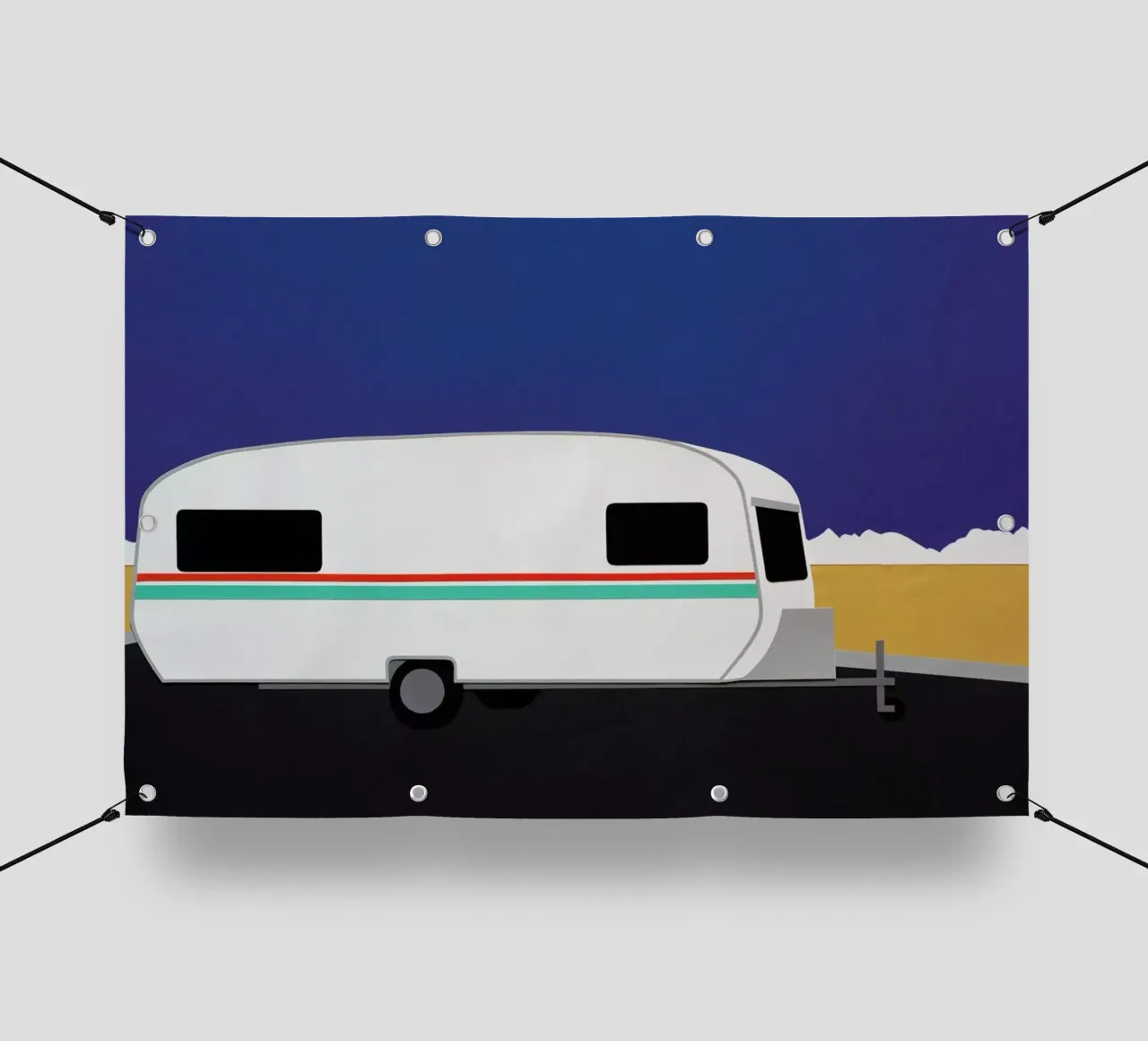 Death Valley Caravan telo in pvc da Rosi Feist