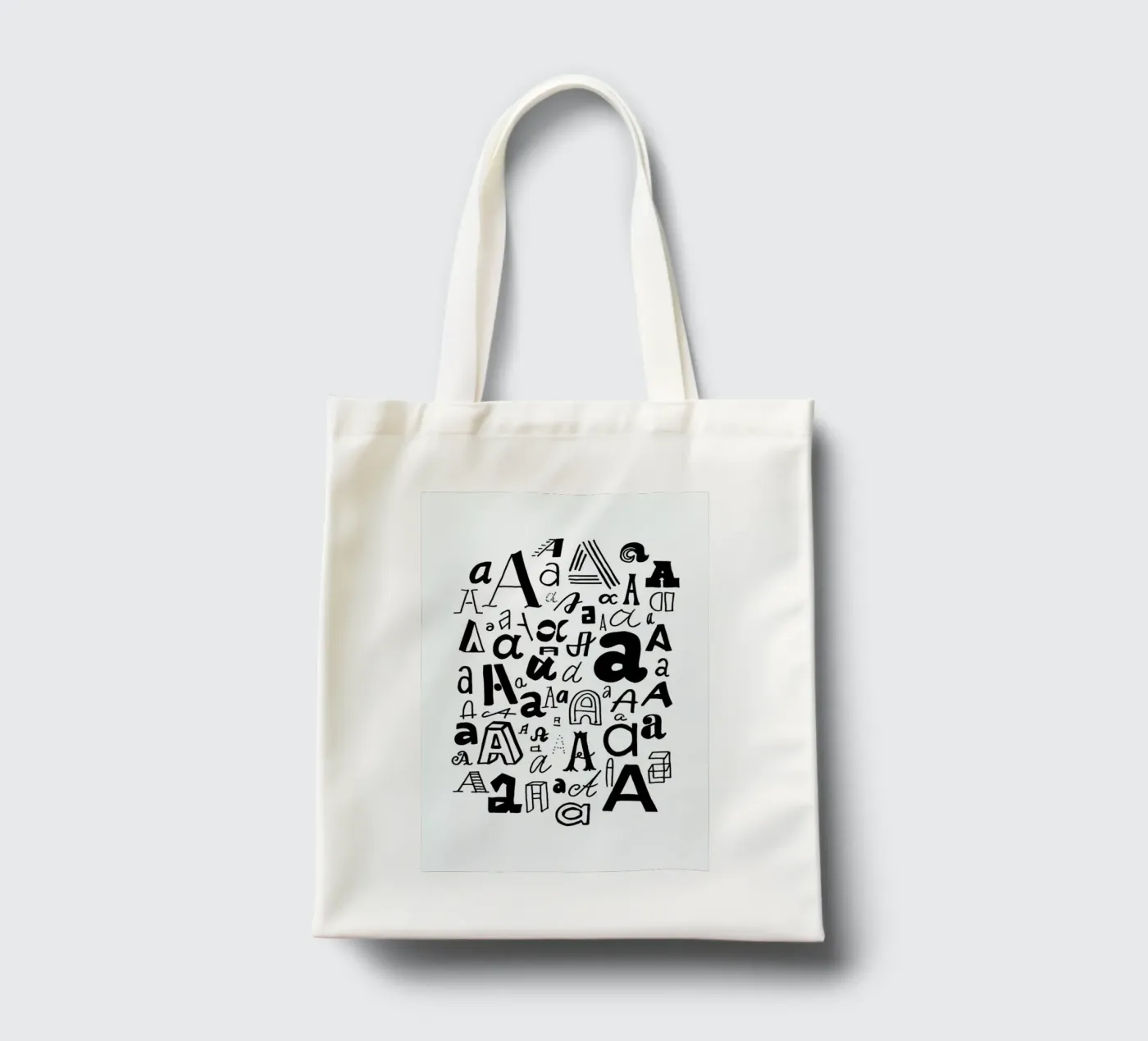 Aa tote bag by petiteCAPS