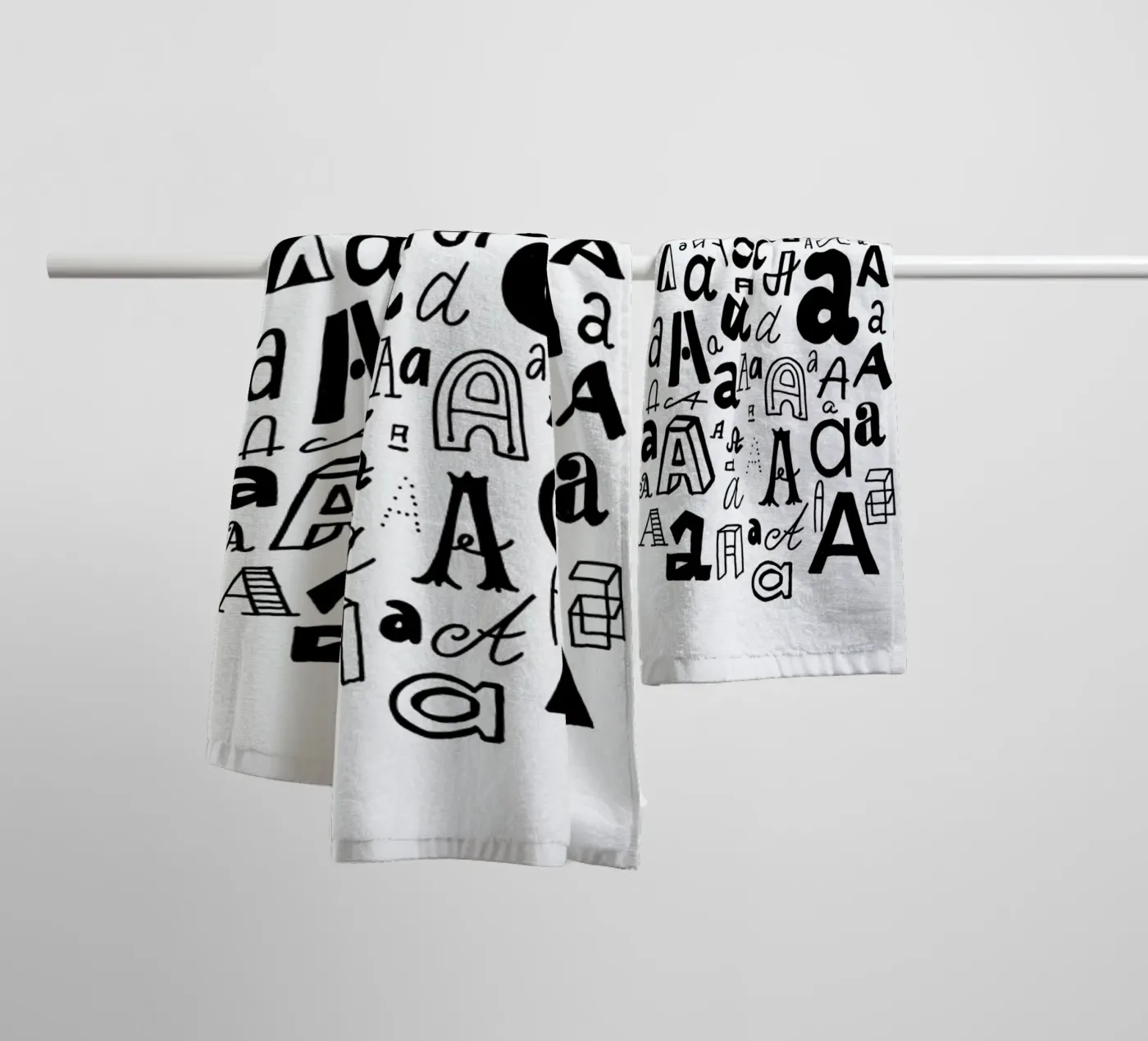 Aa badhanddoek van petiteCAPS