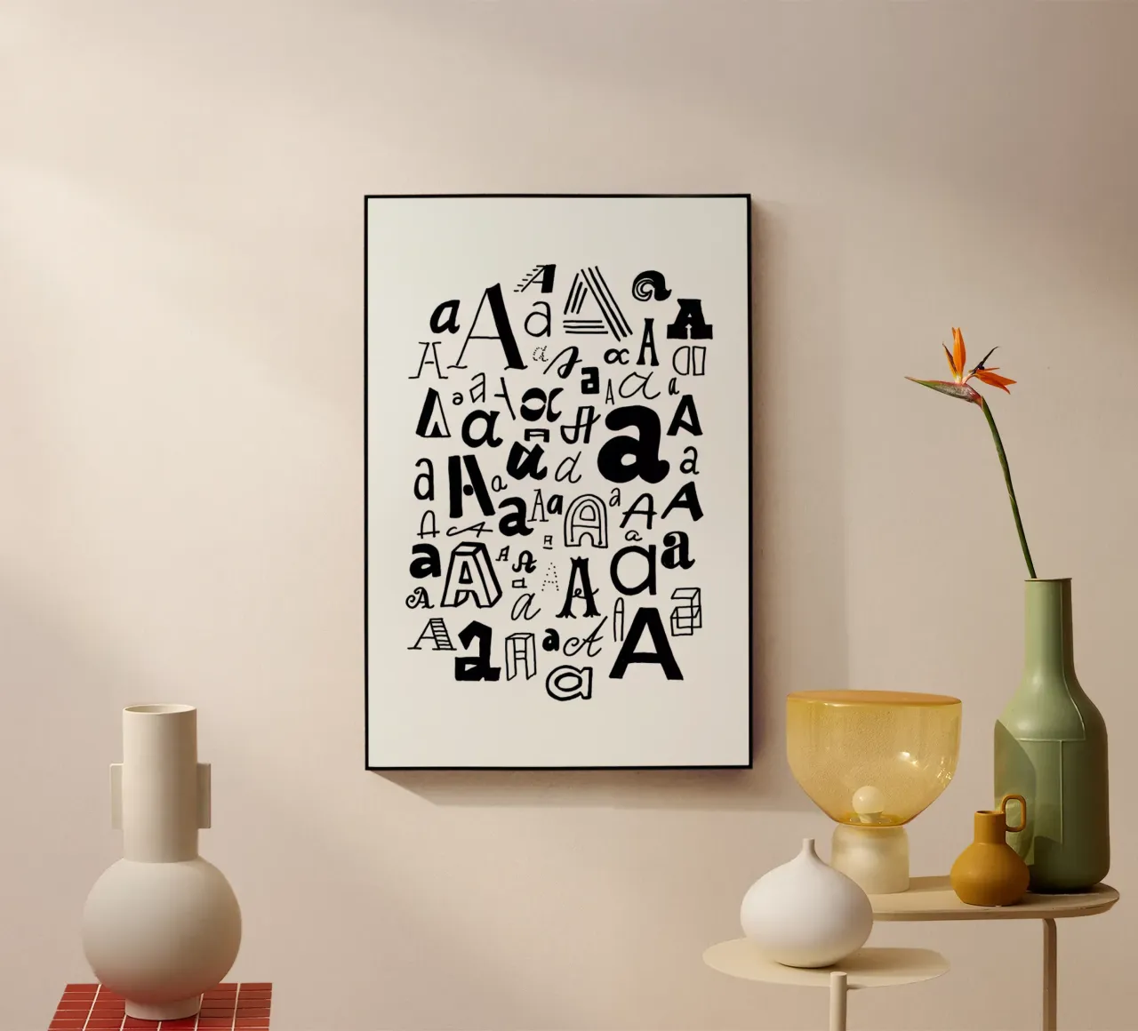 Aa Acryl-Glas von petiteCAPS