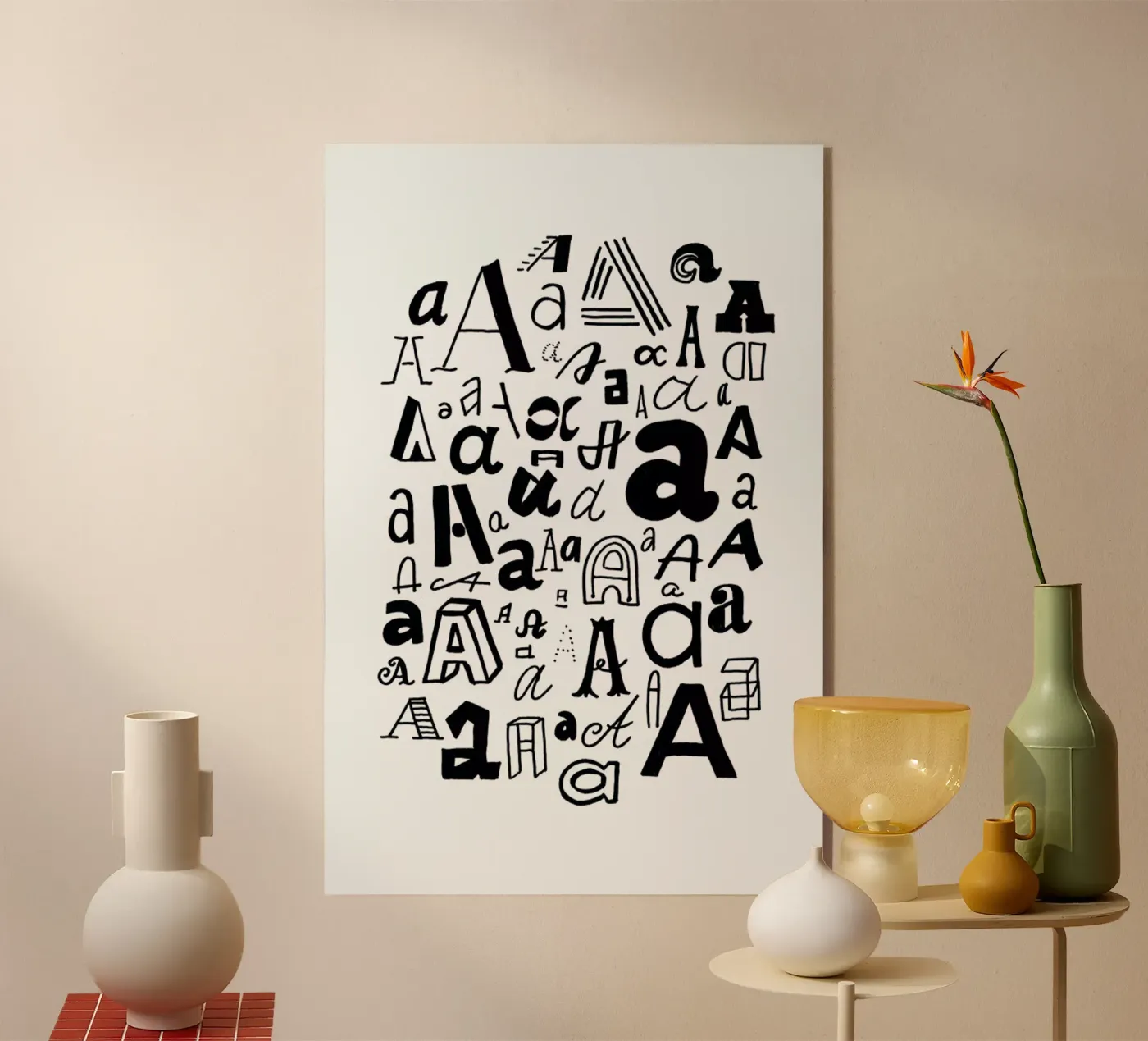 Aa Acryl-Glas von petiteCAPS