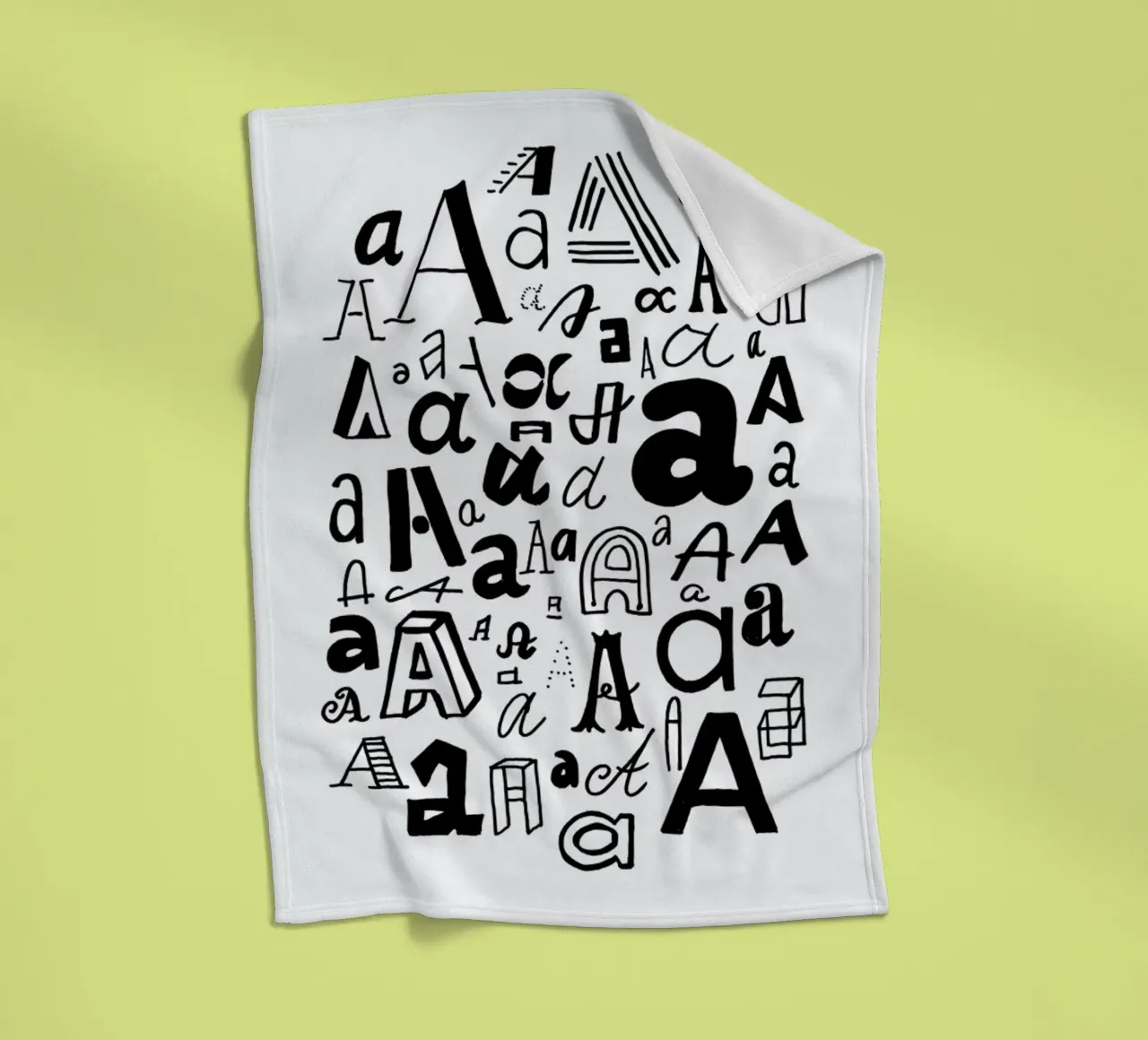 Aa fleece blanket by petiteCAPS