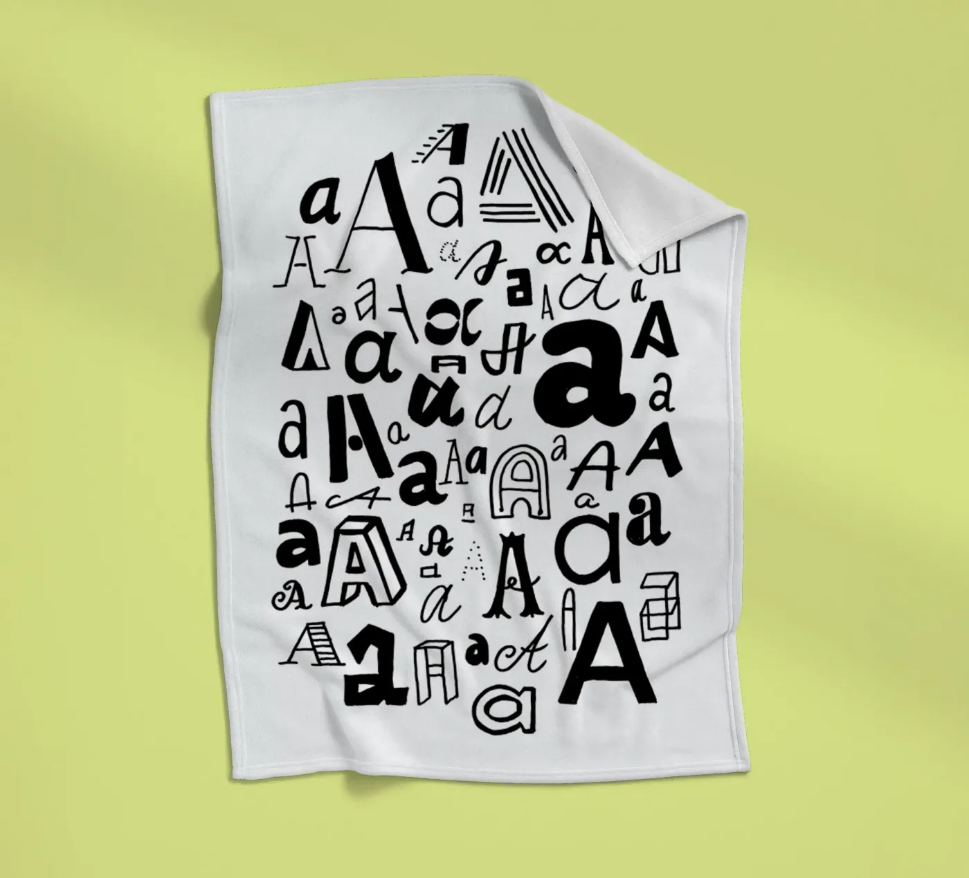 Aa fleece blanket by petiteCAPS