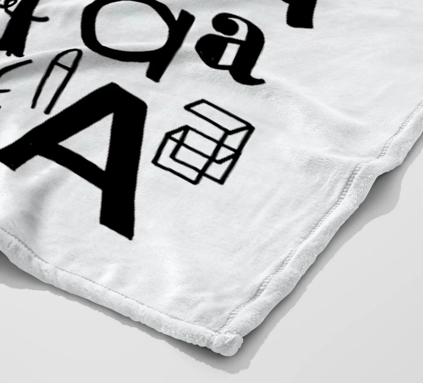 Aa fleece blanket by petiteCAPS