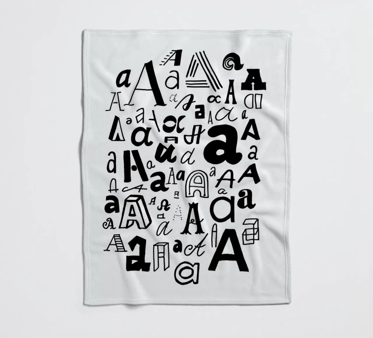 Aa fleece blanket by petiteCAPS