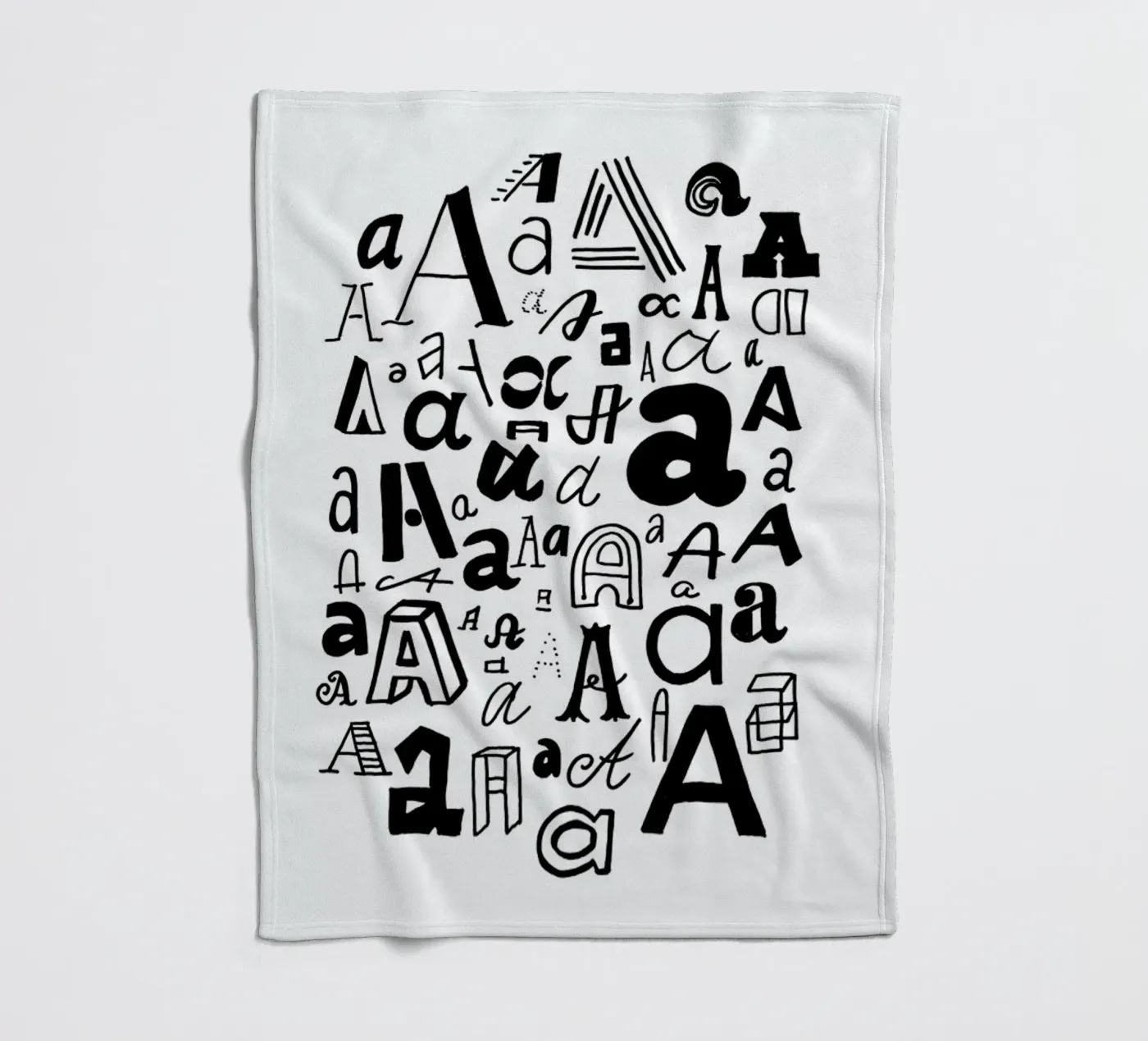 Aa fleece blanket by petiteCAPS
