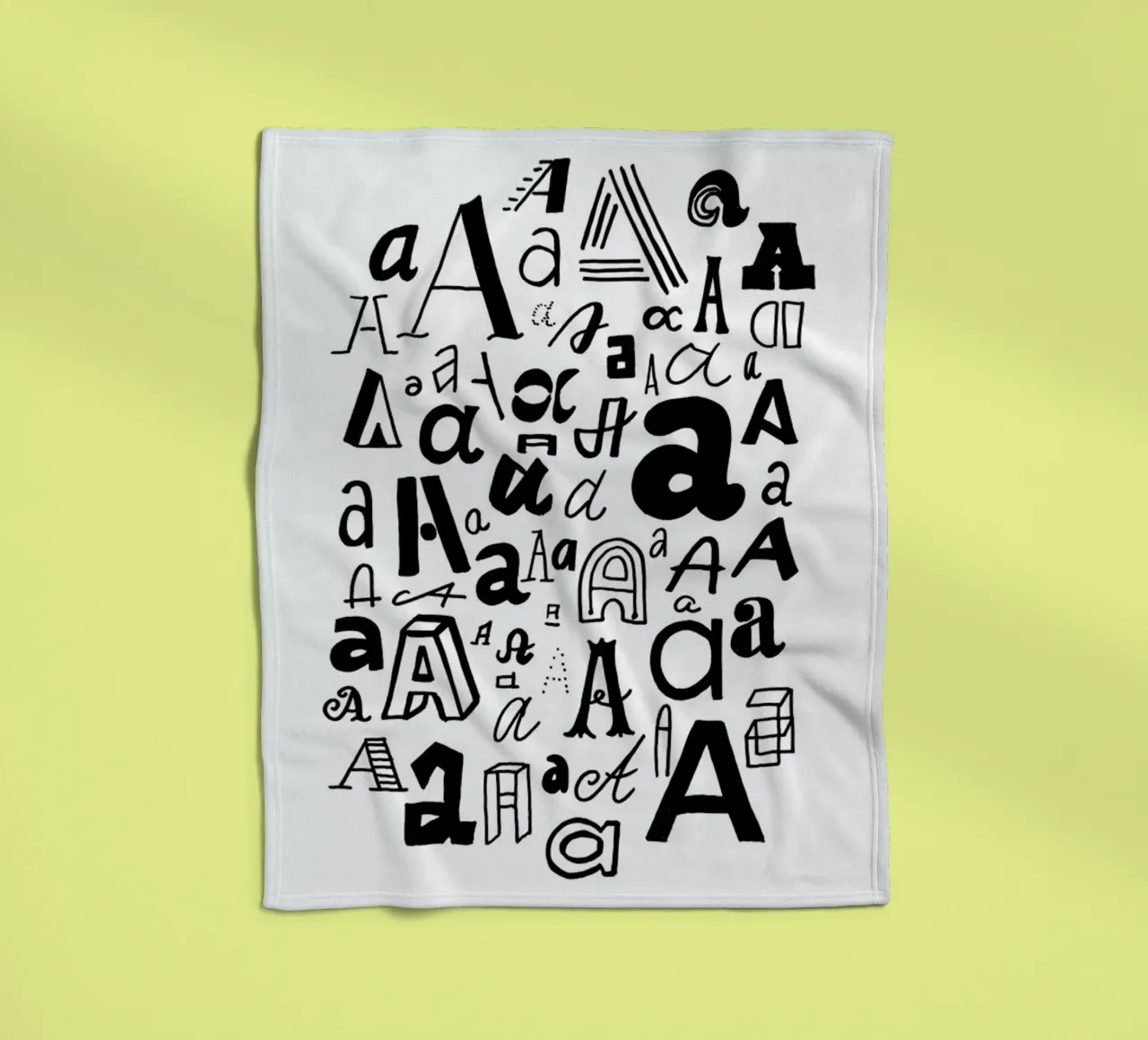 Aa fleece blanket by petiteCAPS