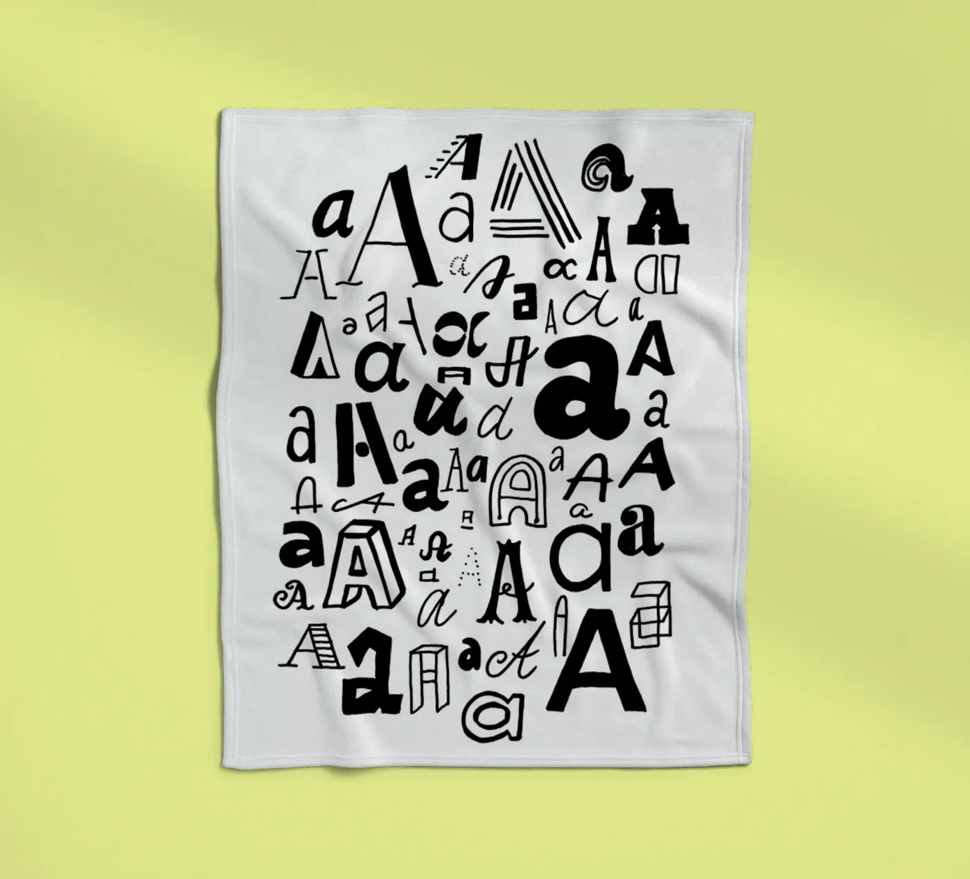 Aa fleece blanket by petiteCAPS