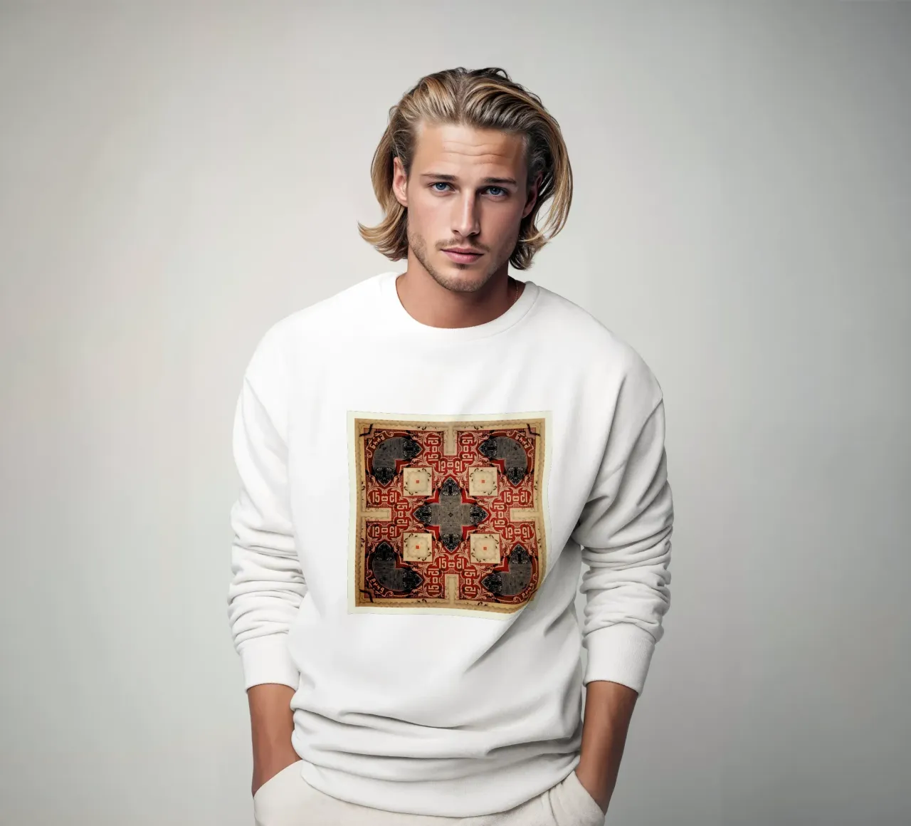 Yendow Sweatshirt von Ballack Art House