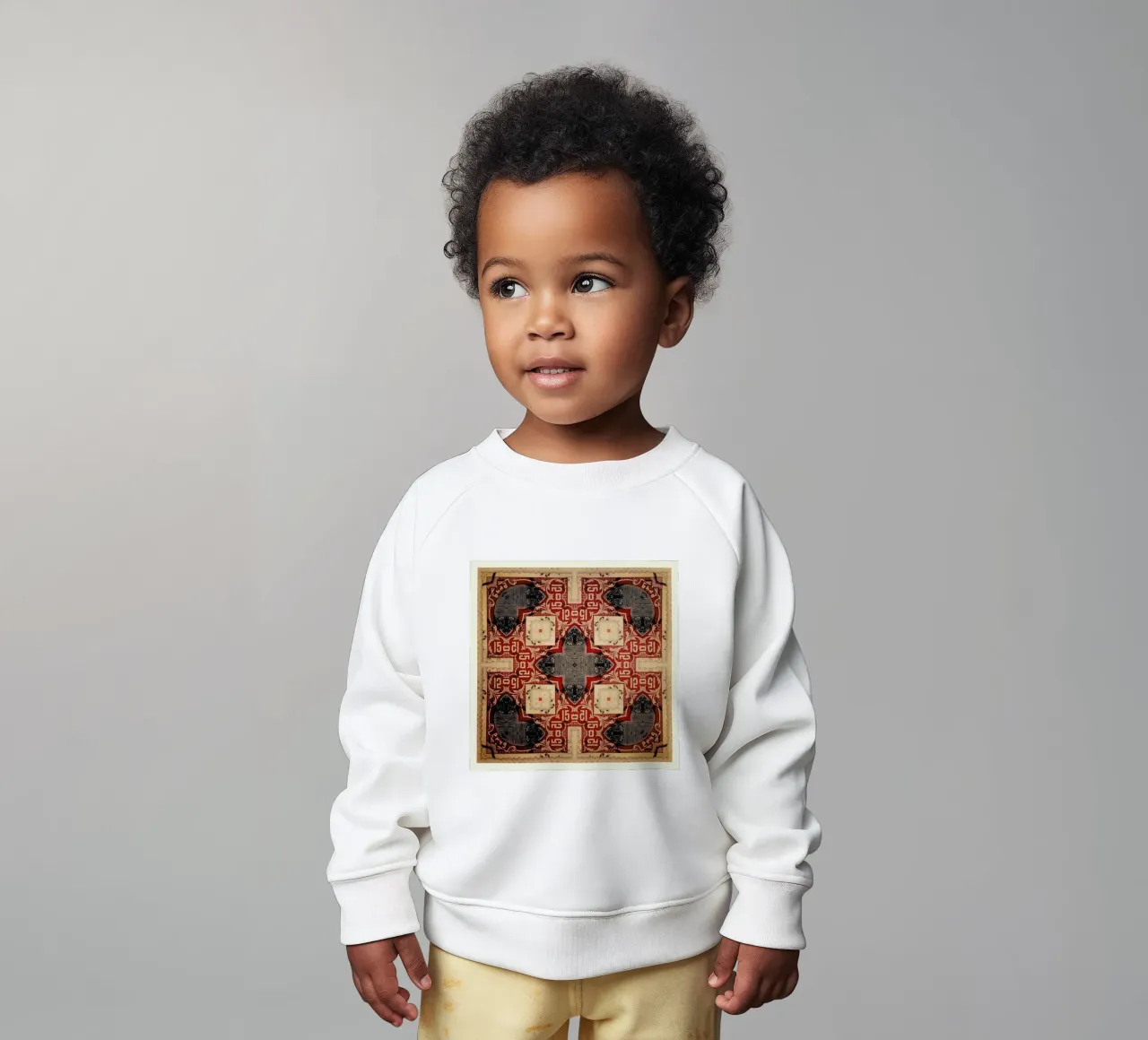 Yendow baby sweatshirt by Ballack Art House