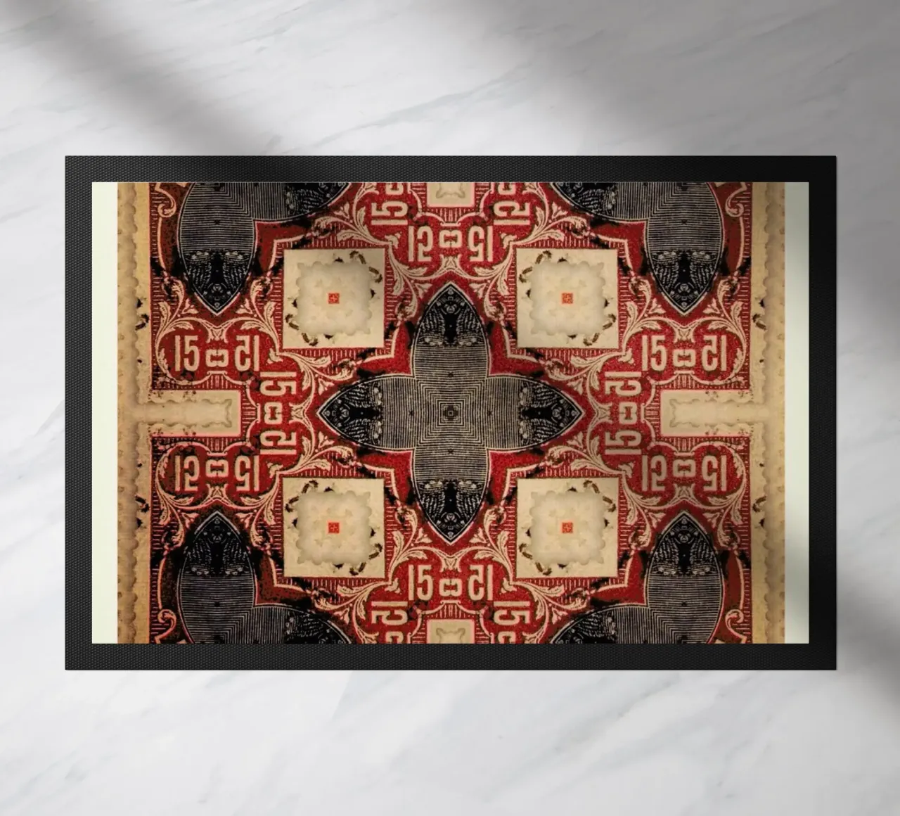Yendow doormat by Ballack Art House