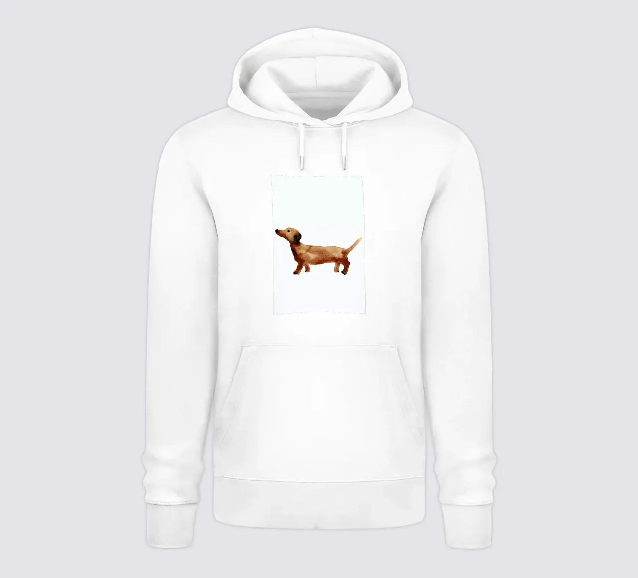 Sausage Dog felpa con cappuccio da Farina Kuklinski