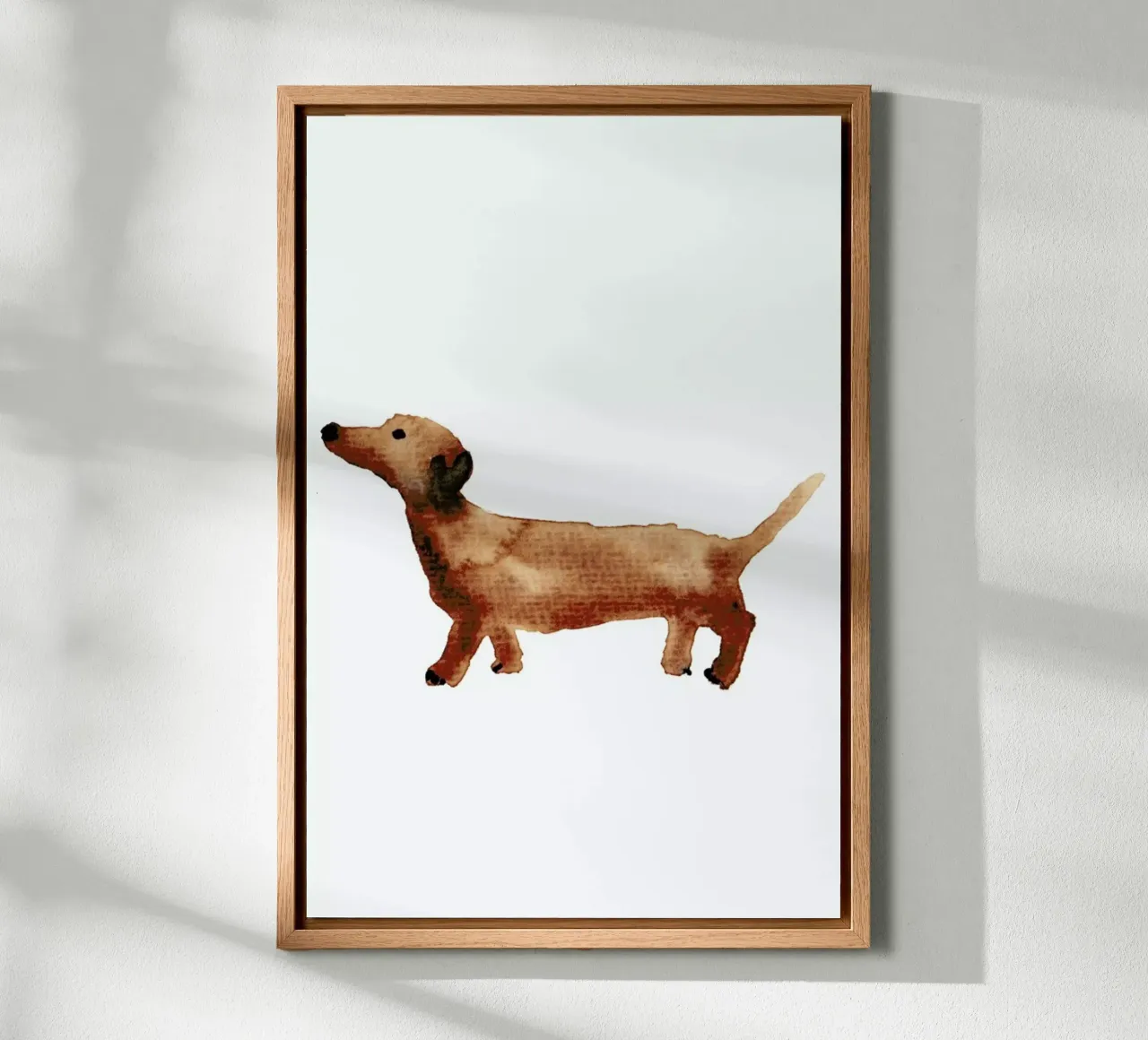 Sausage Dog forex plate by Farina Kuklinski