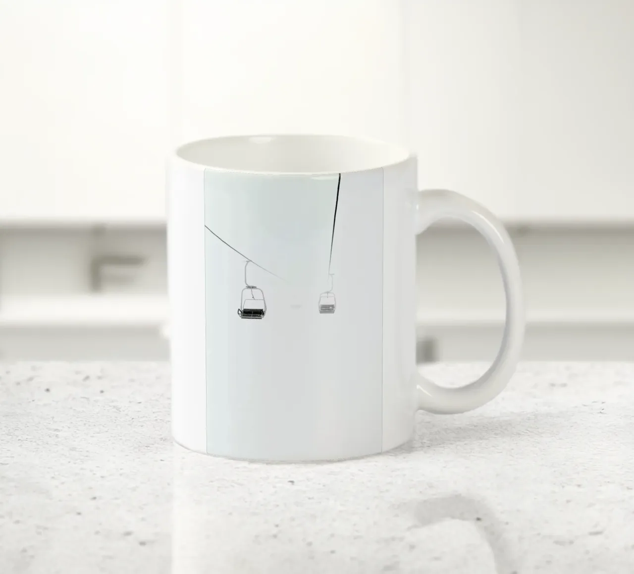 Foggy tazza in ceramica da Chris Abatzis