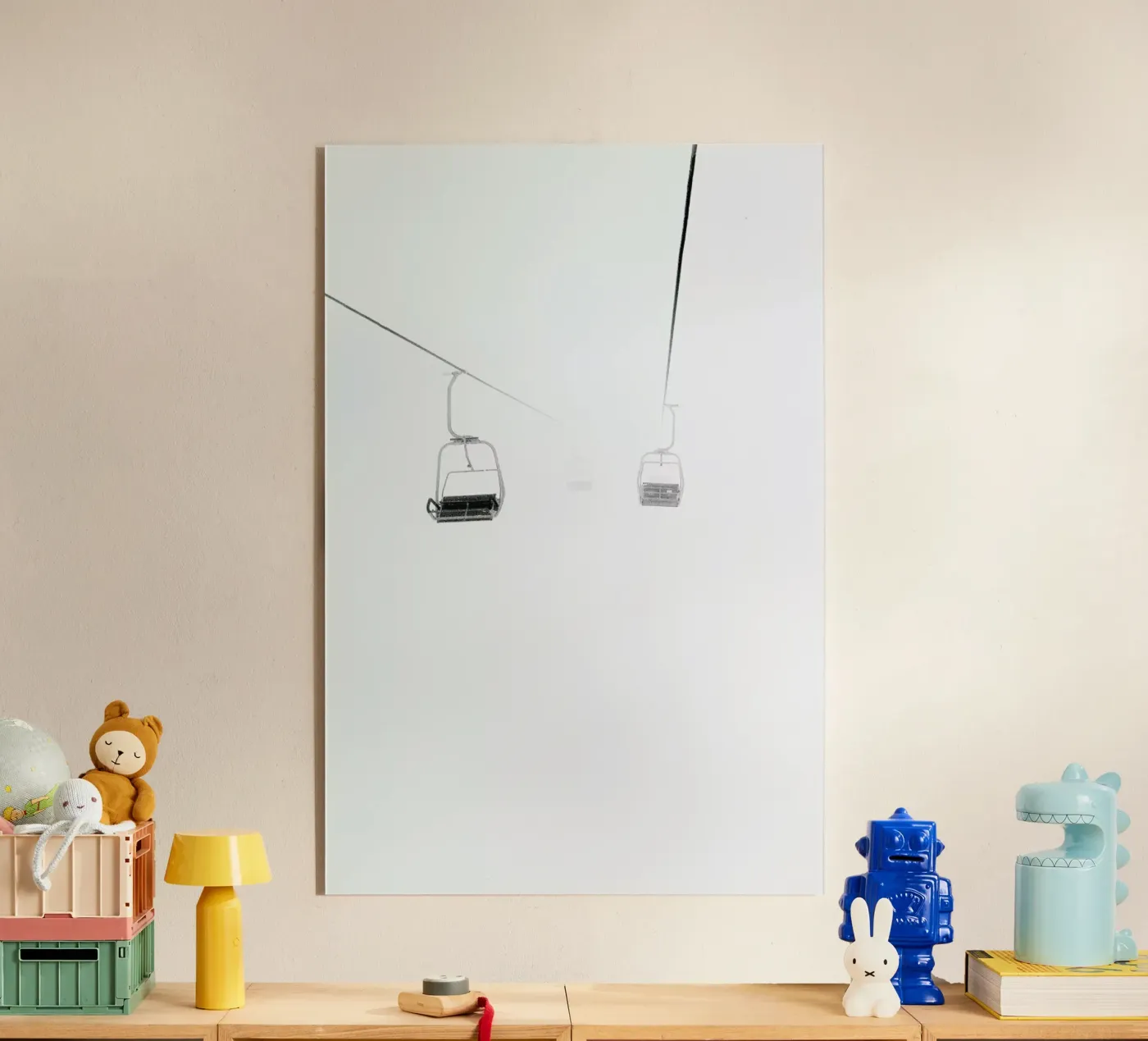 Foggy acryl van Chris Abatzis