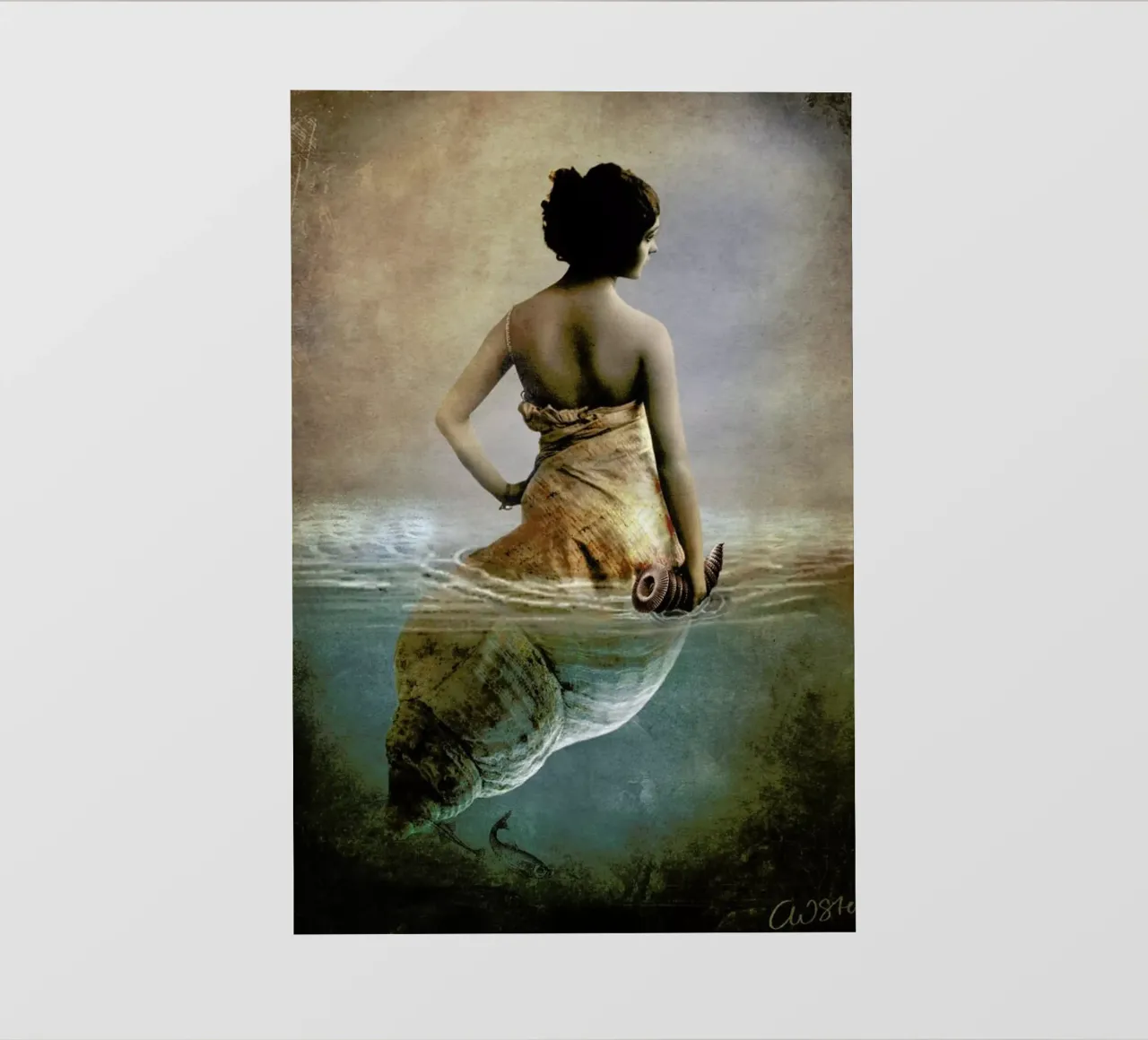 Hear Me Calling pellicola backlit da Catrin Welz-Stein