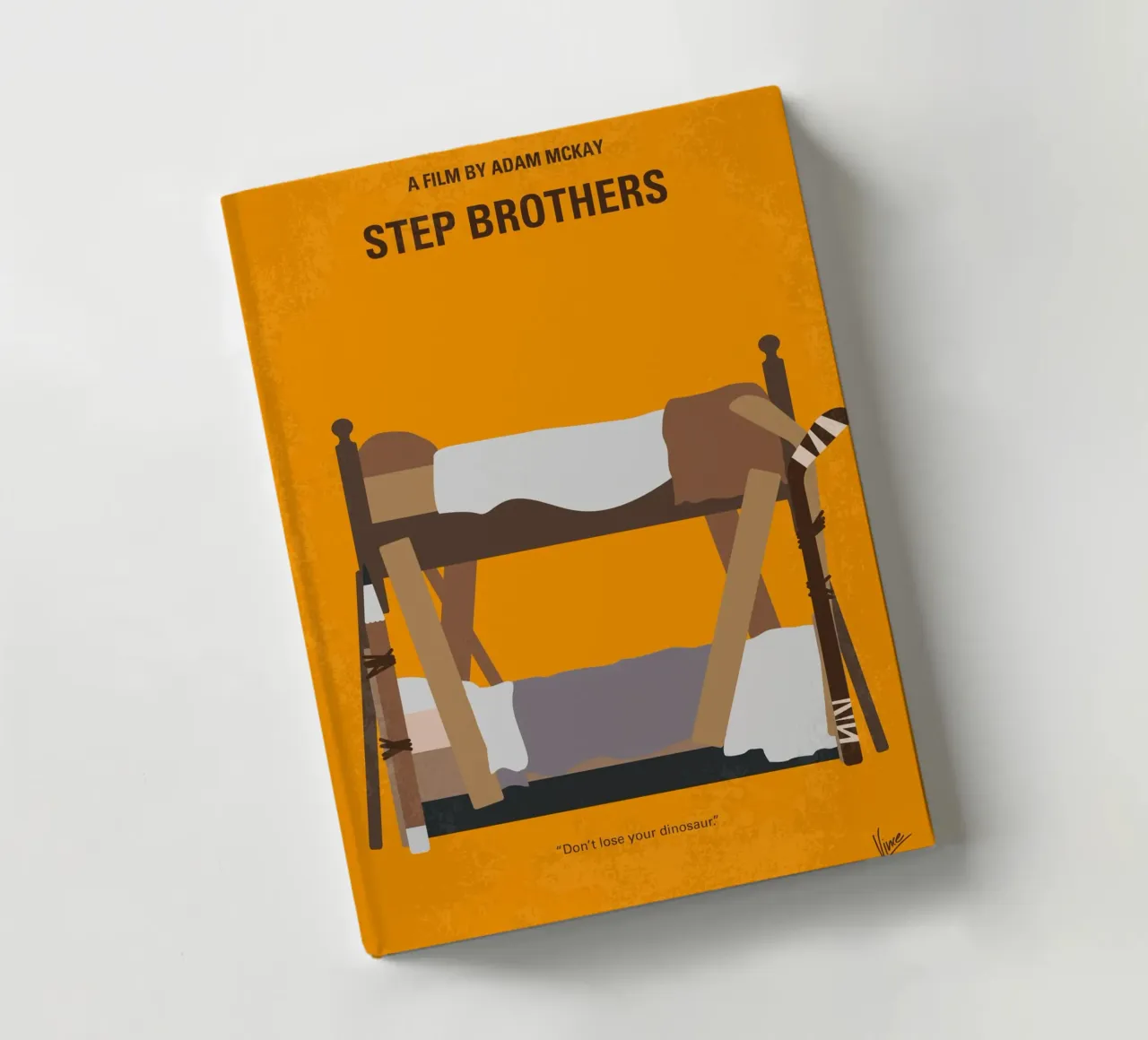 No1464 My Step Brothers minimal movie poster diario da Chungkong